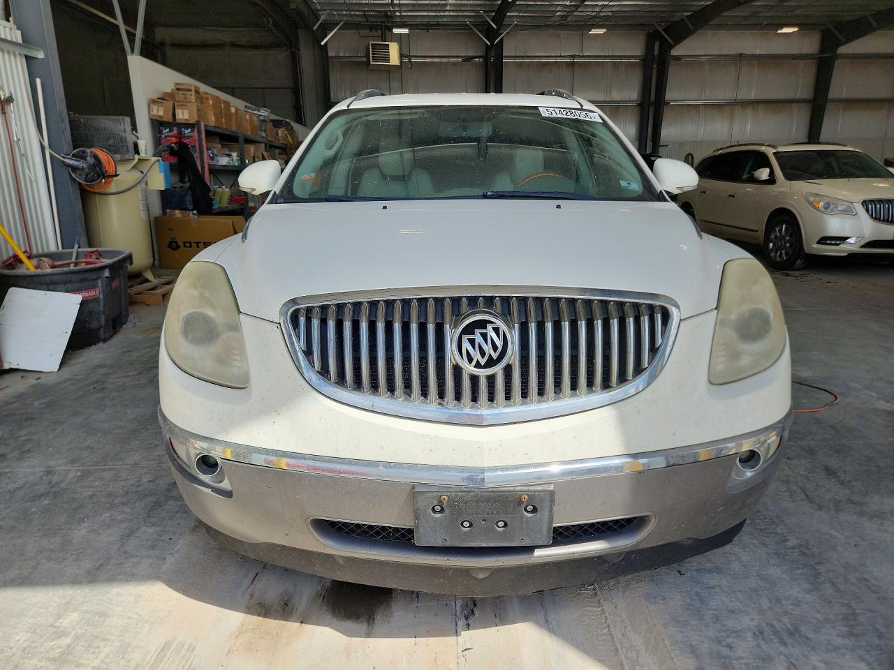 2010 Buick Enclave Cxl White vin: 5GALVBED2AJ181380