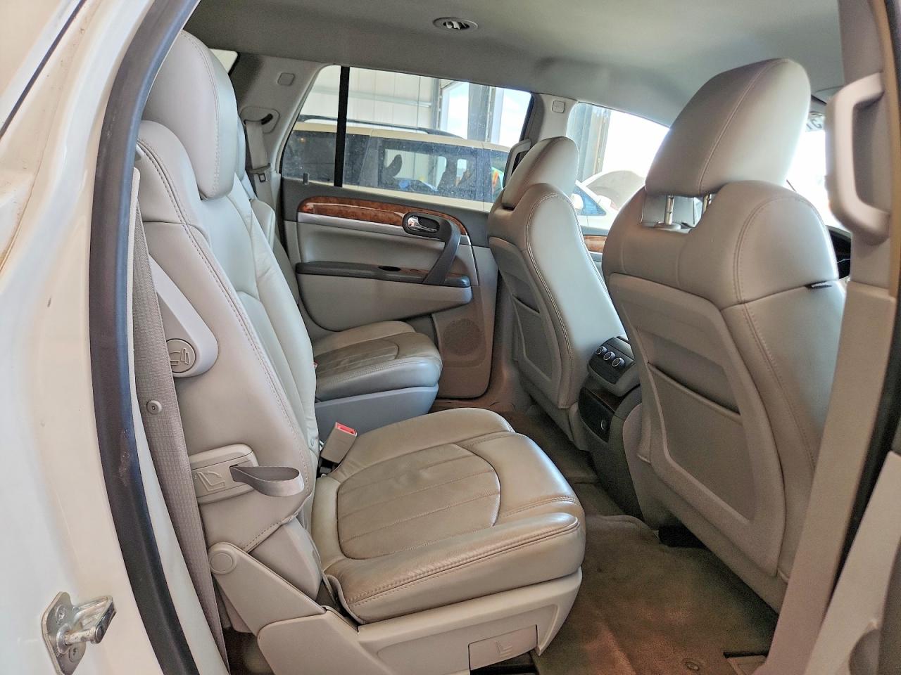 2010 Buick Enclave Cxl White vin: 5GALVBED2AJ181380