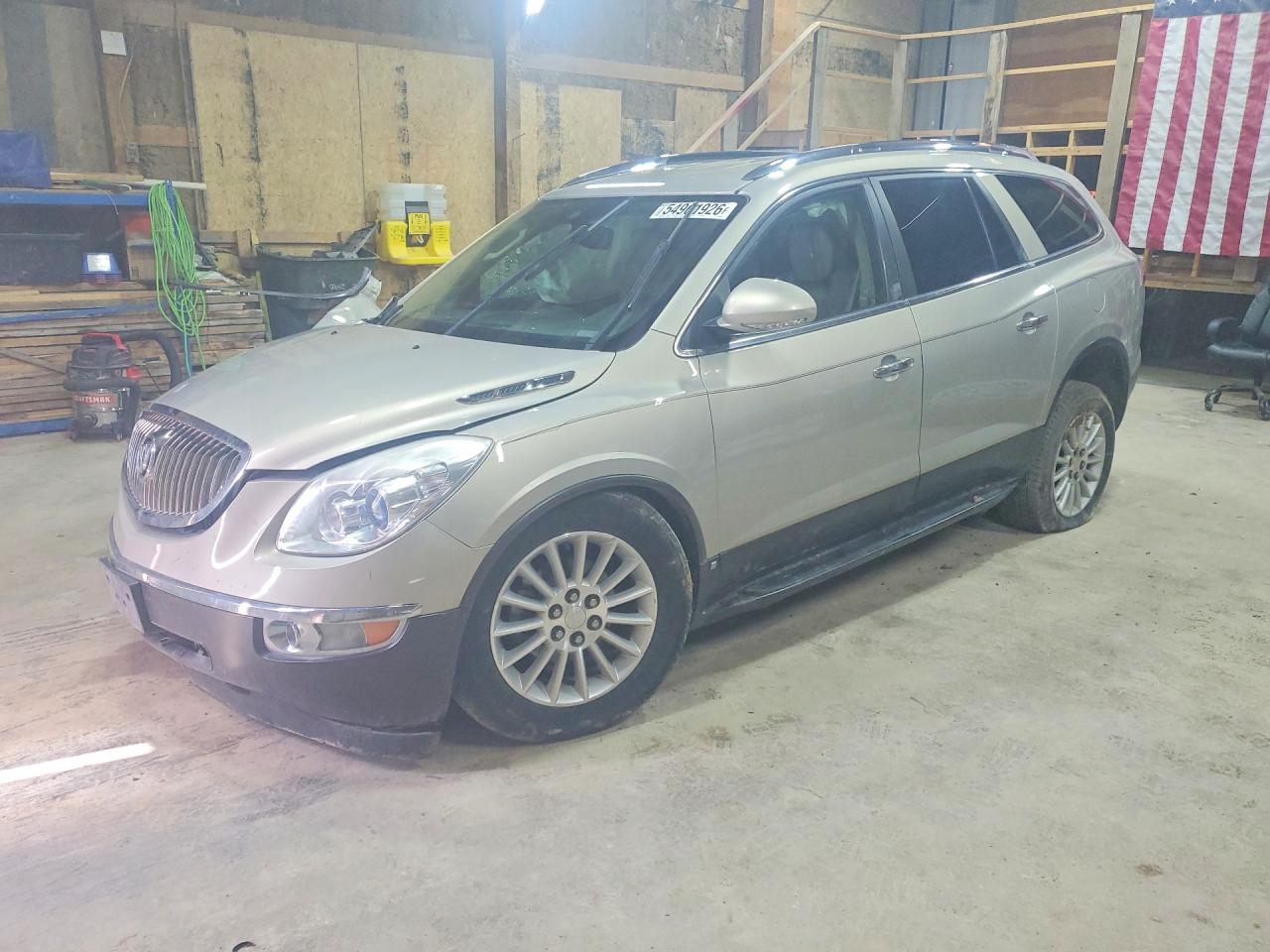 2010 Buick Enclave Cxl Beige vin: 5GALVBED3AJ104596