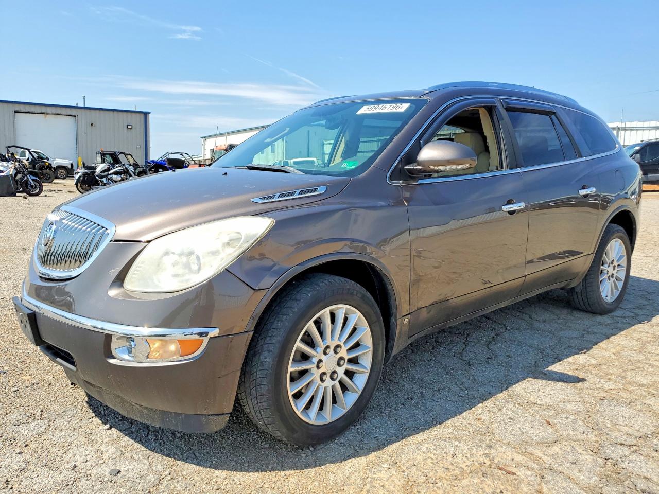 2010 Buick Enclave Cxl Brown vin: 5GALVBED4AJ102744