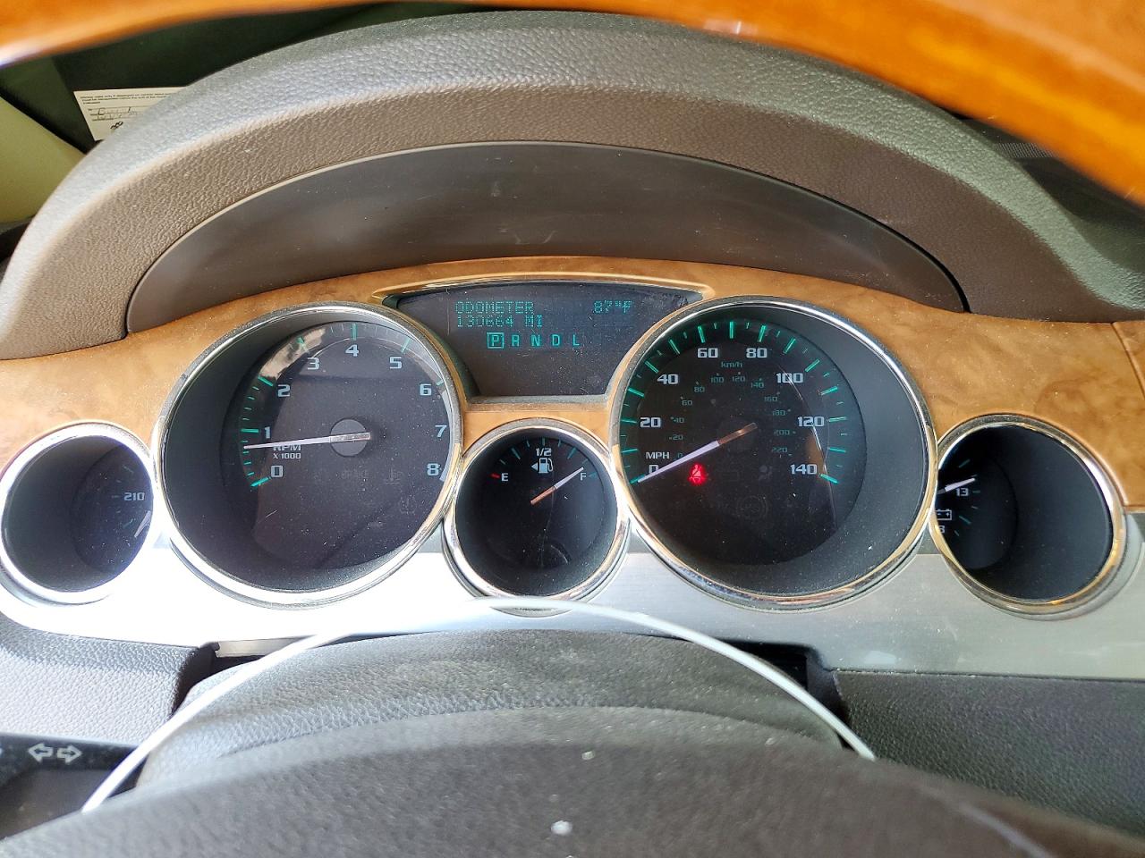 2010 Buick Enclave Cxl Brown vin: 5GALVBED4AJ102744