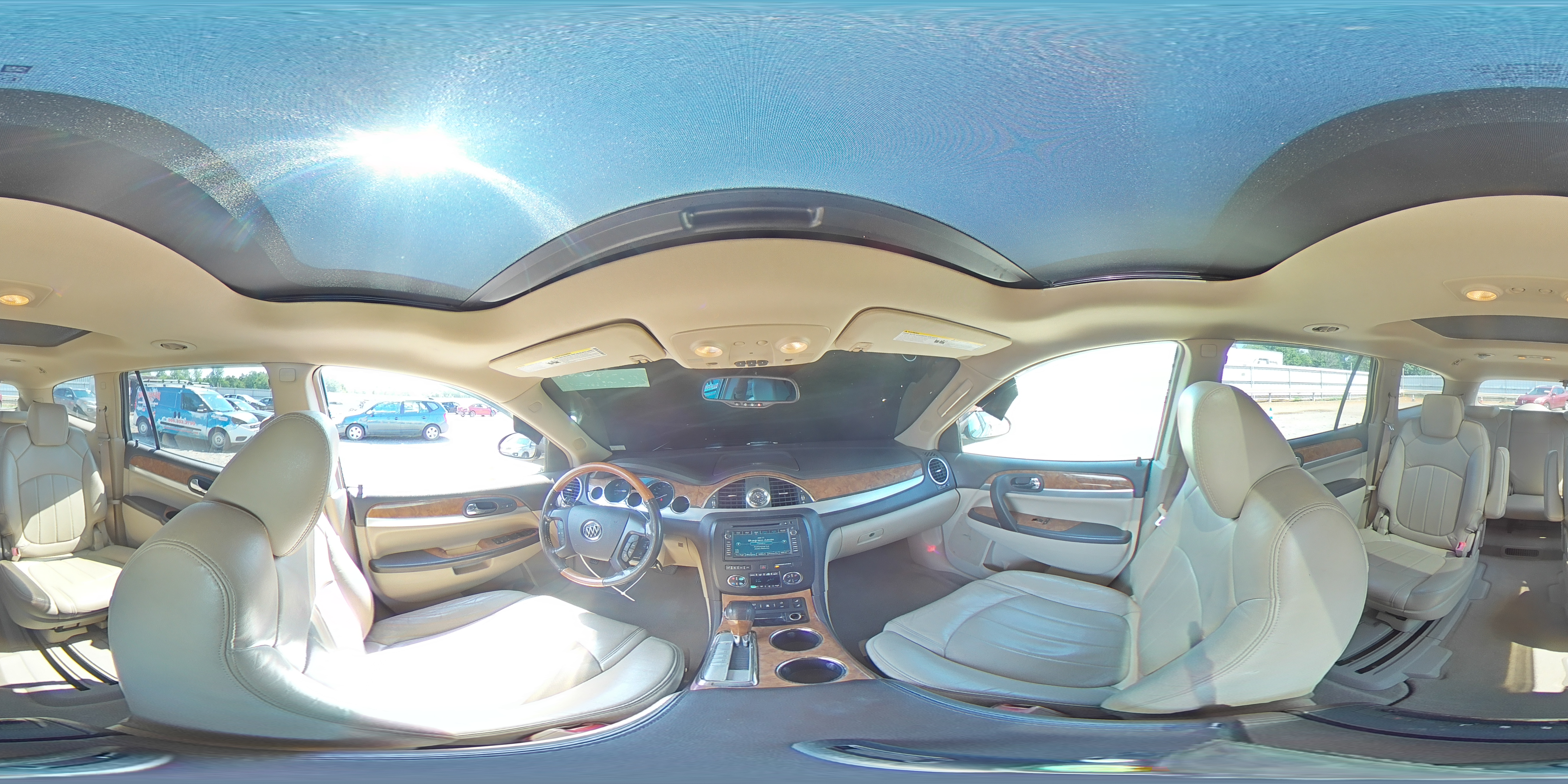 2010 Buick Enclave Cxl Brown vin: 5GALVBED4AJ102744