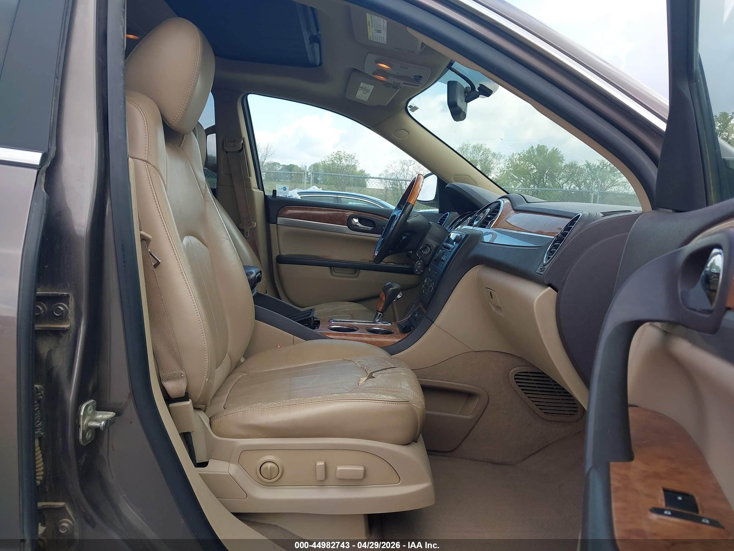 2010 Buick Enclave 1xl Brown vin: 5GALVBED5AJ219104
