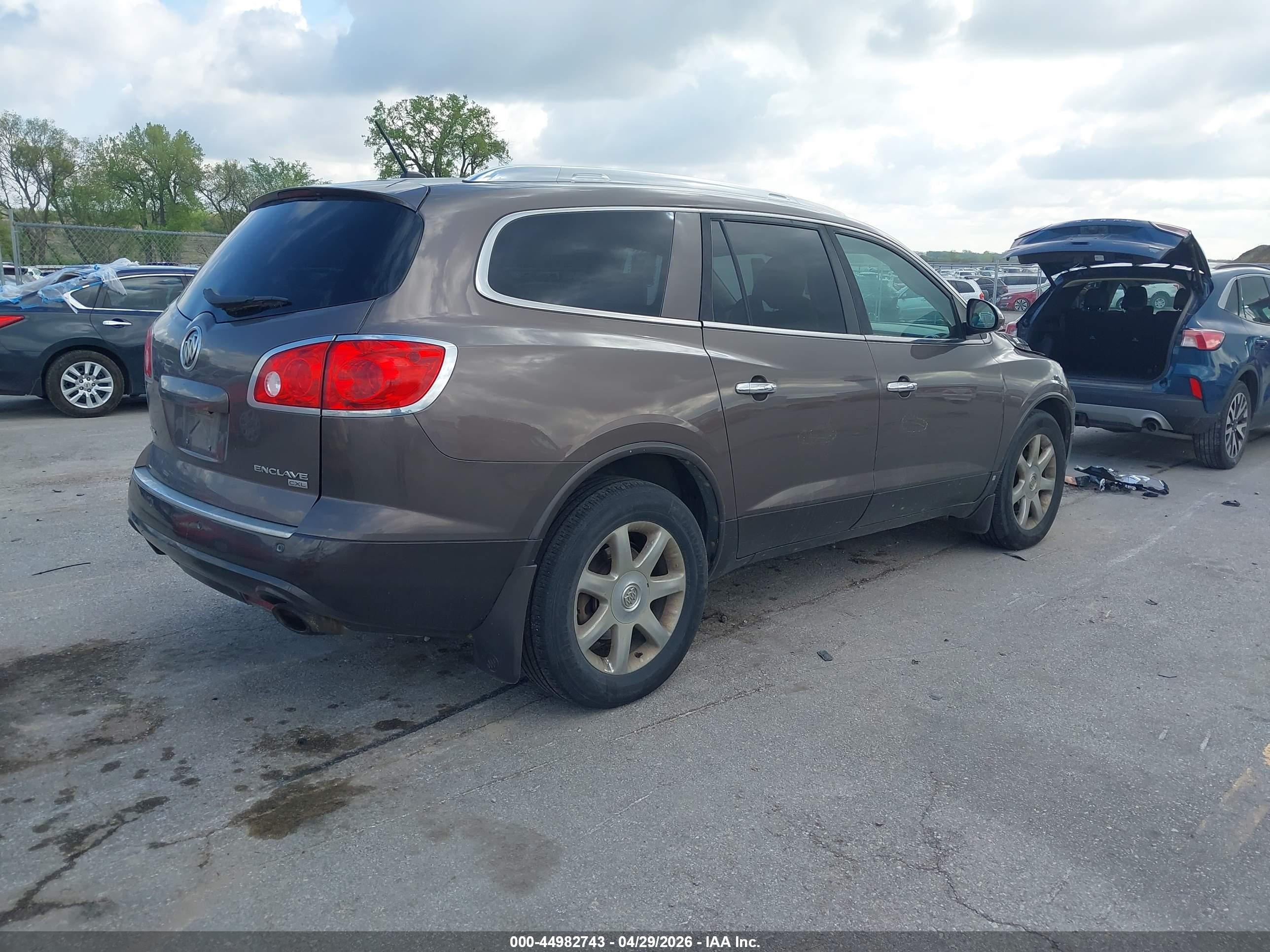 2010 Buick Enclave 1xl Brown vin: 5GALVBED5AJ219104