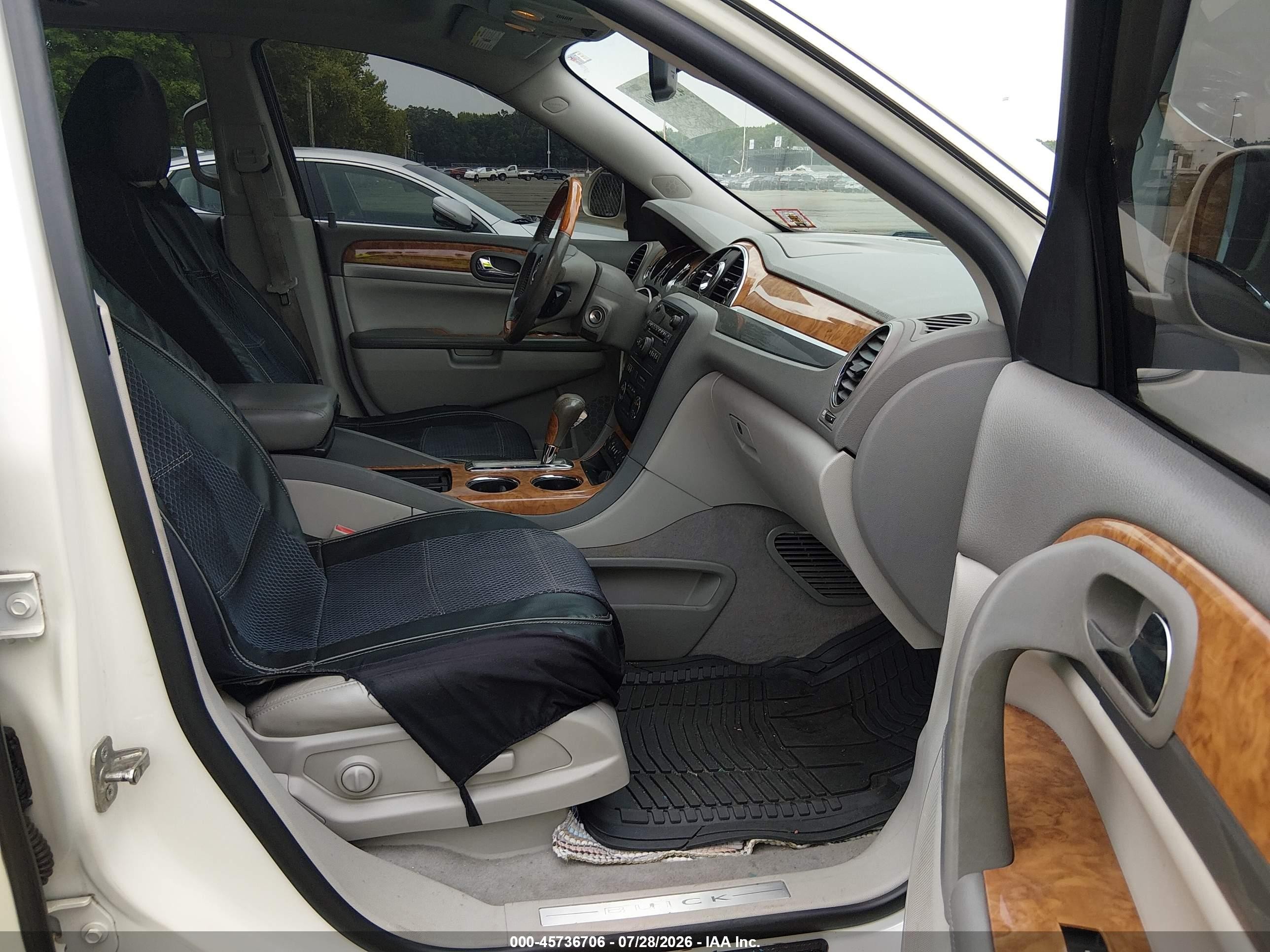 2010 Buick Enclave 1xl White vin: 5GALVBED6AJ235943