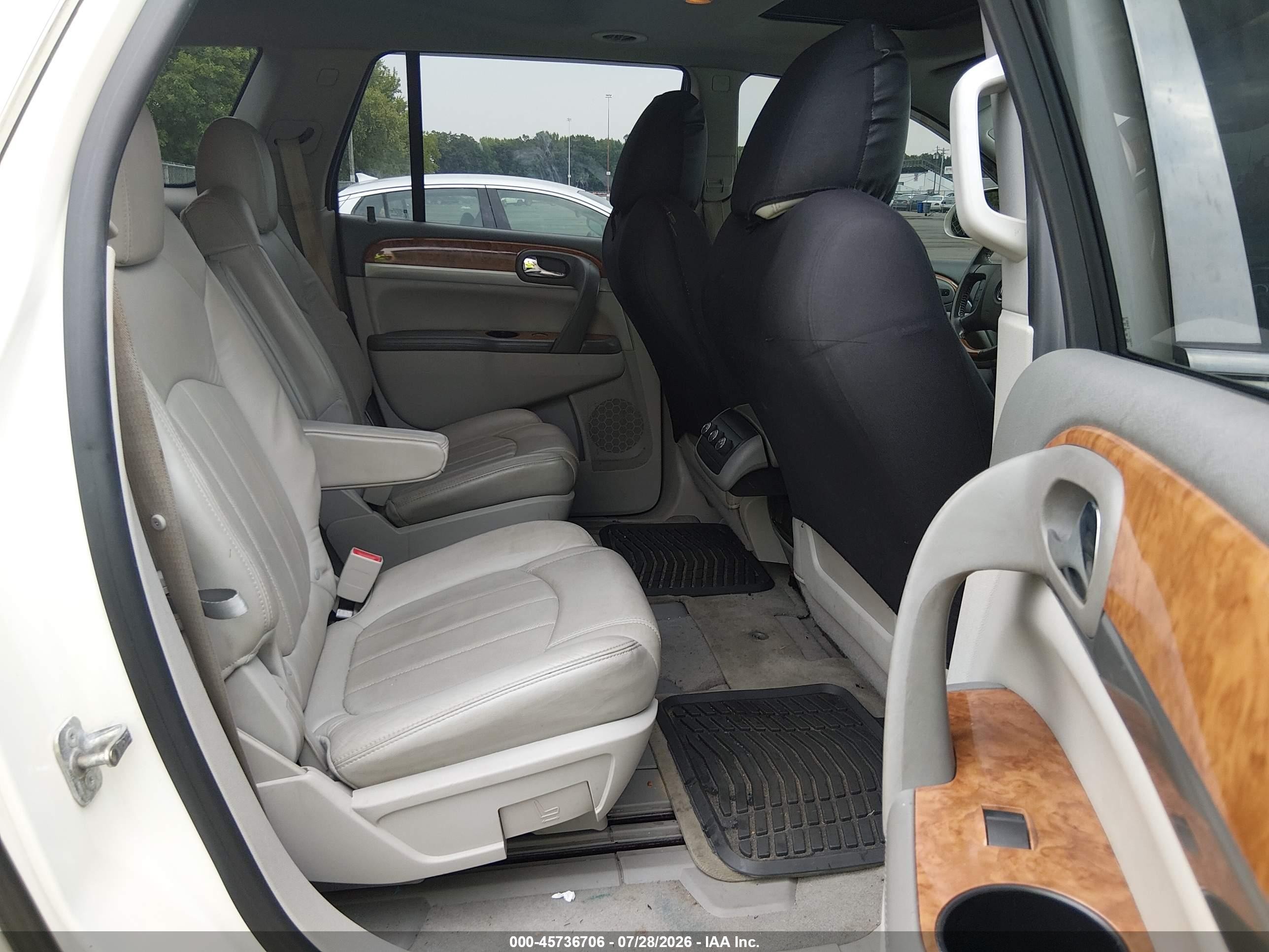 2010 Buick Enclave 1xl White vin: 5GALVBED6AJ235943
