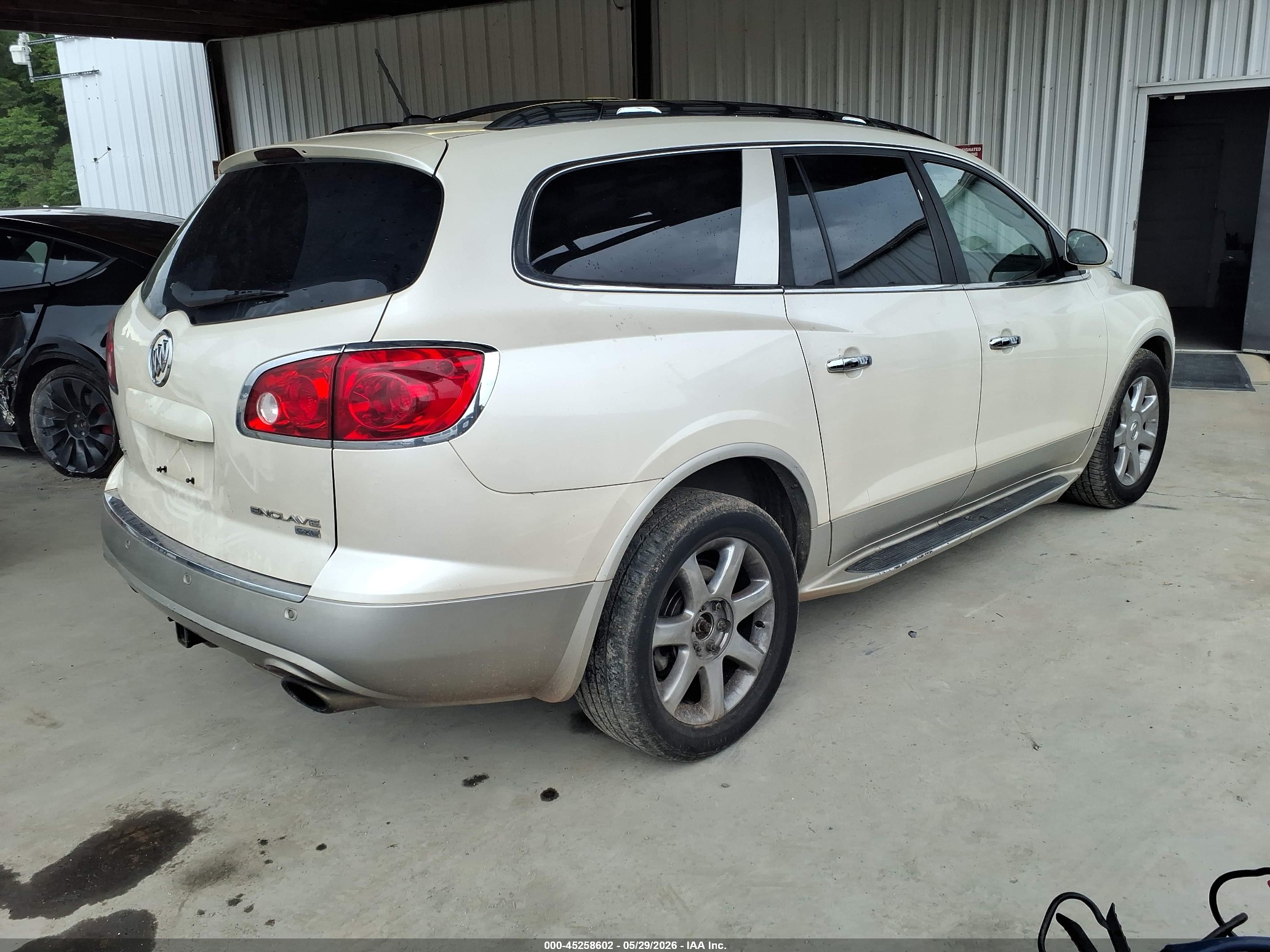 2010 Buick Enclave 1xl White vin: 5GALVBED7AJ137617