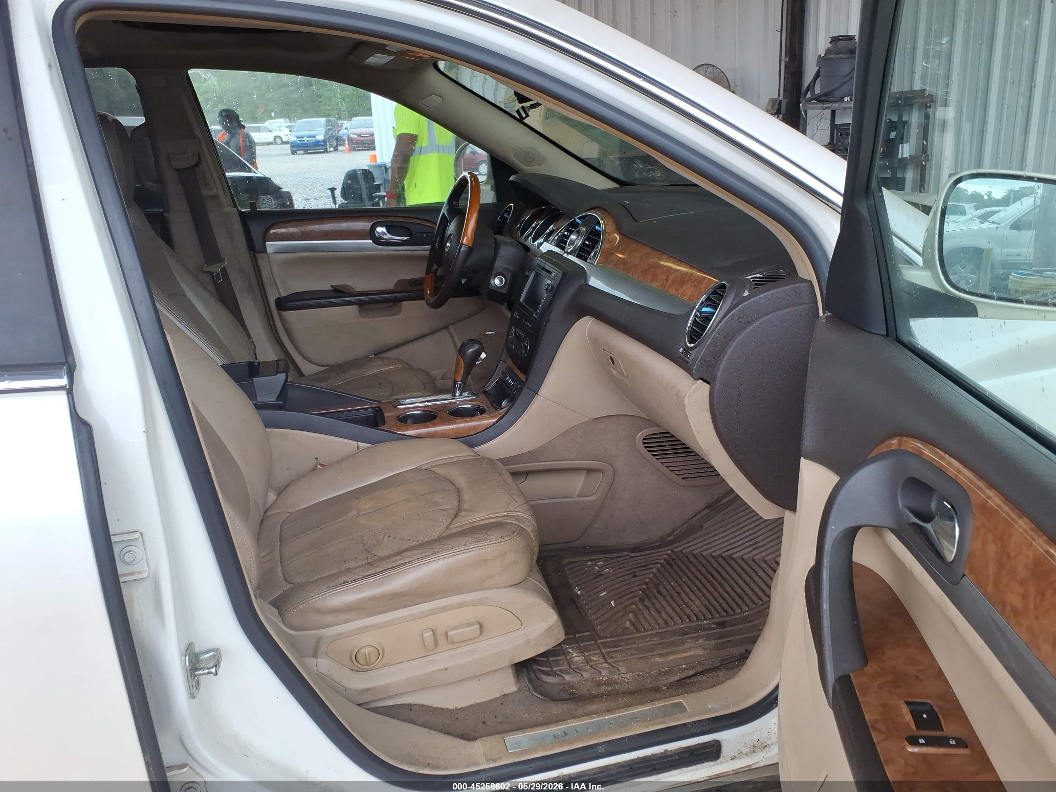 2010 Buick Enclave 1xl White vin: 5GALVBED7AJ137617