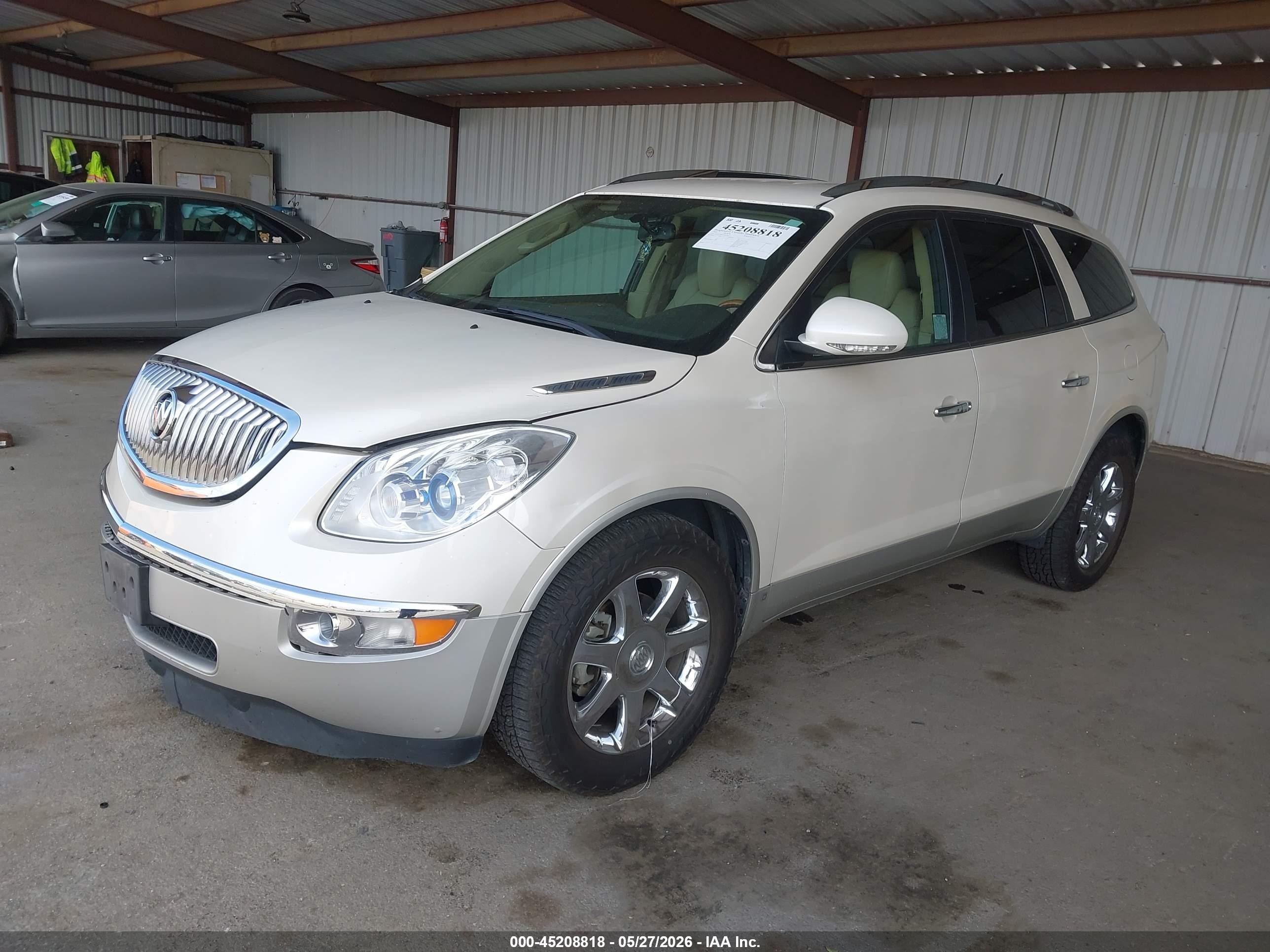 2010 Buick Enclave 1xl White vin: 5GALVBED7AJ216513