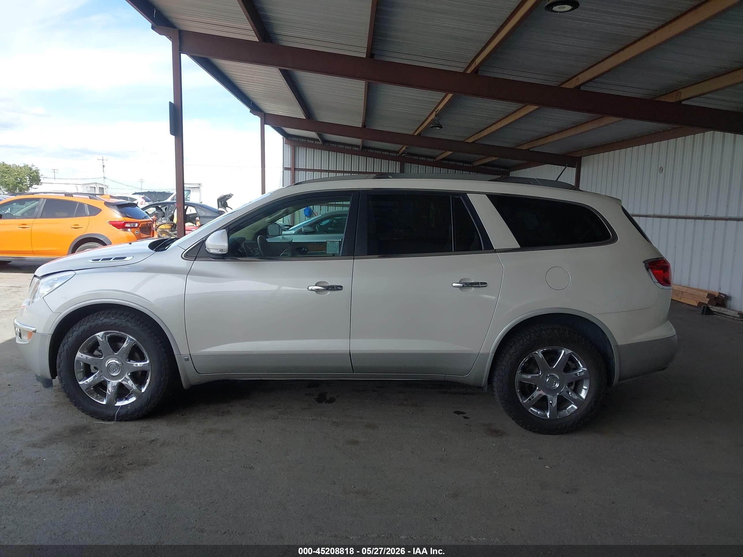 2010 Buick Enclave 1xl White vin: 5GALVBED7AJ216513