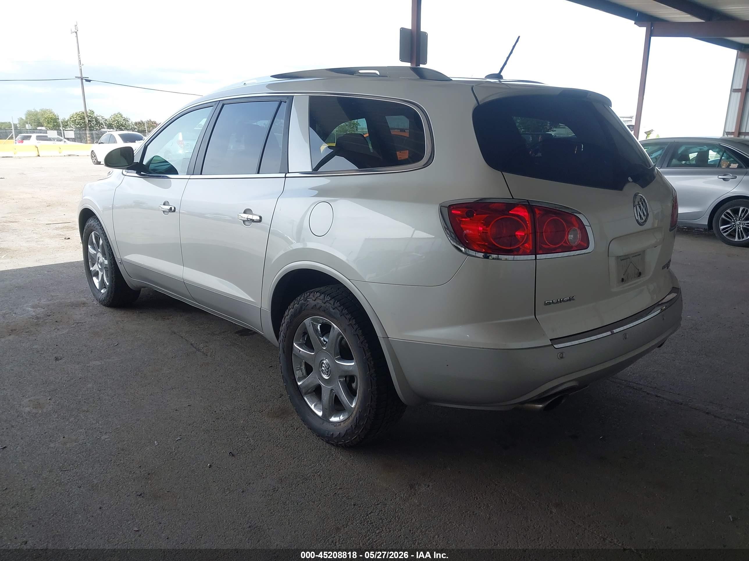 2010 Buick Enclave 1xl White vin: 5GALVBED7AJ216513