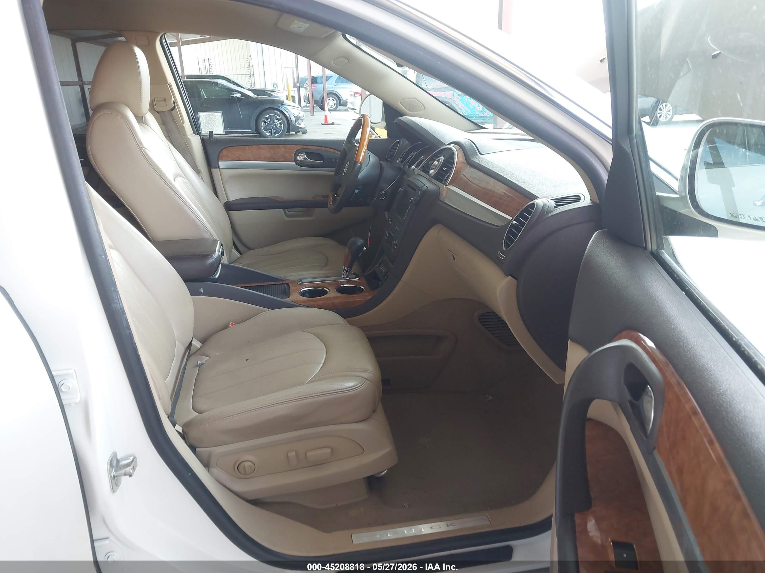 2010 Buick Enclave 1xl White vin: 5GALVBED7AJ216513