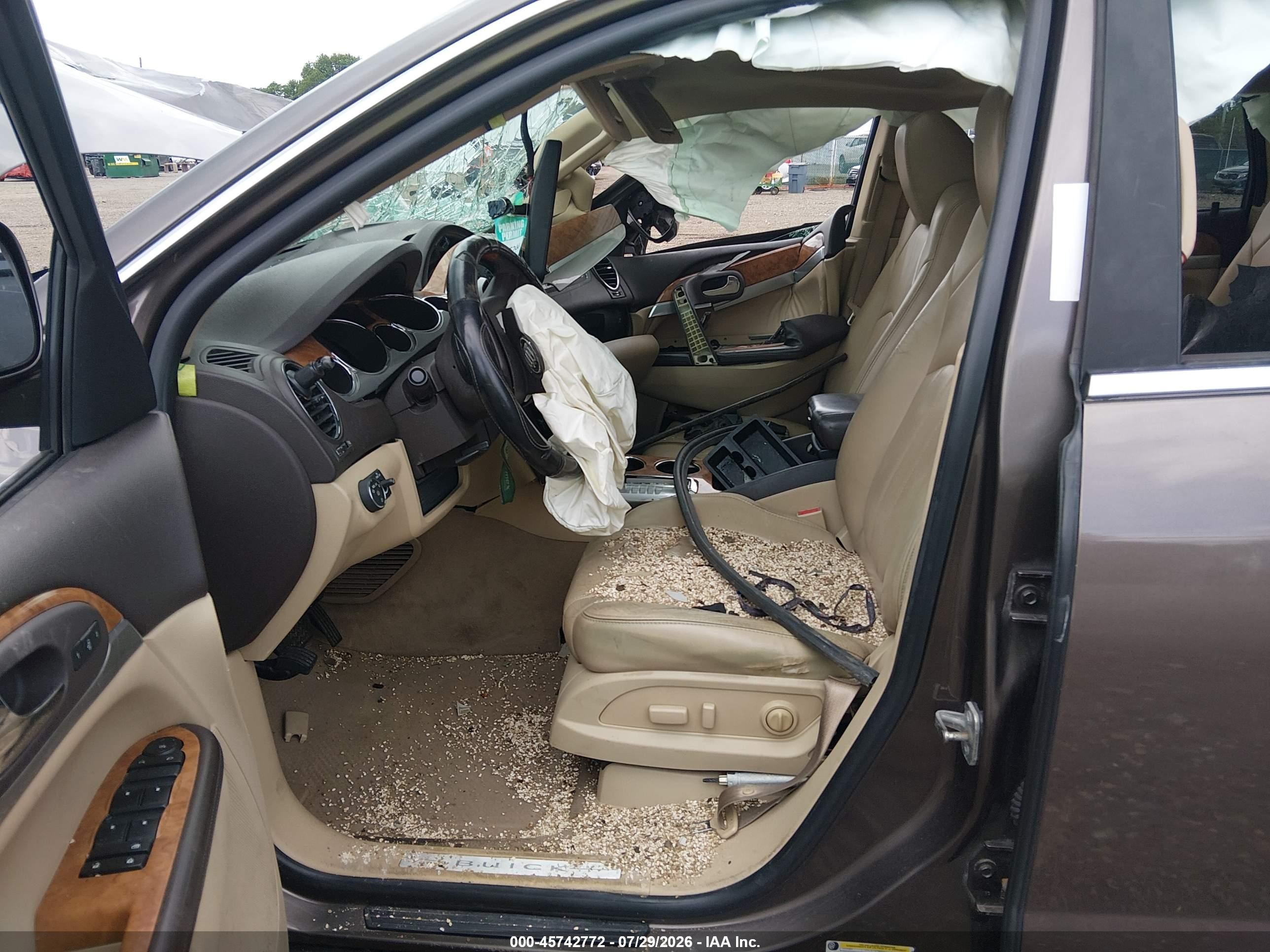 2010 Buick Enclave 1xl Brown vin: 5GALVBED8AJ221512