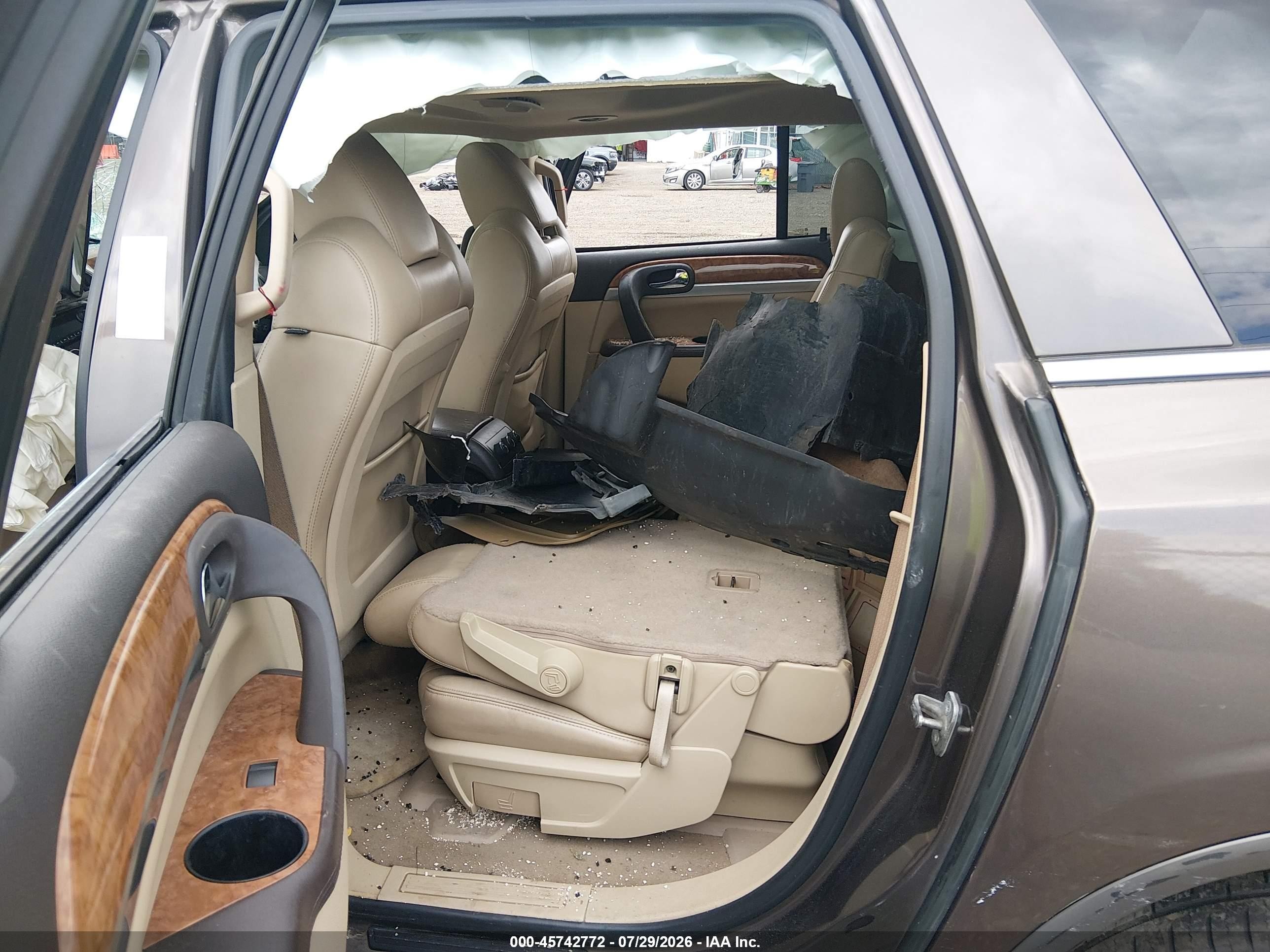 2010 Buick Enclave 1xl Brown vin: 5GALVBED8AJ221512