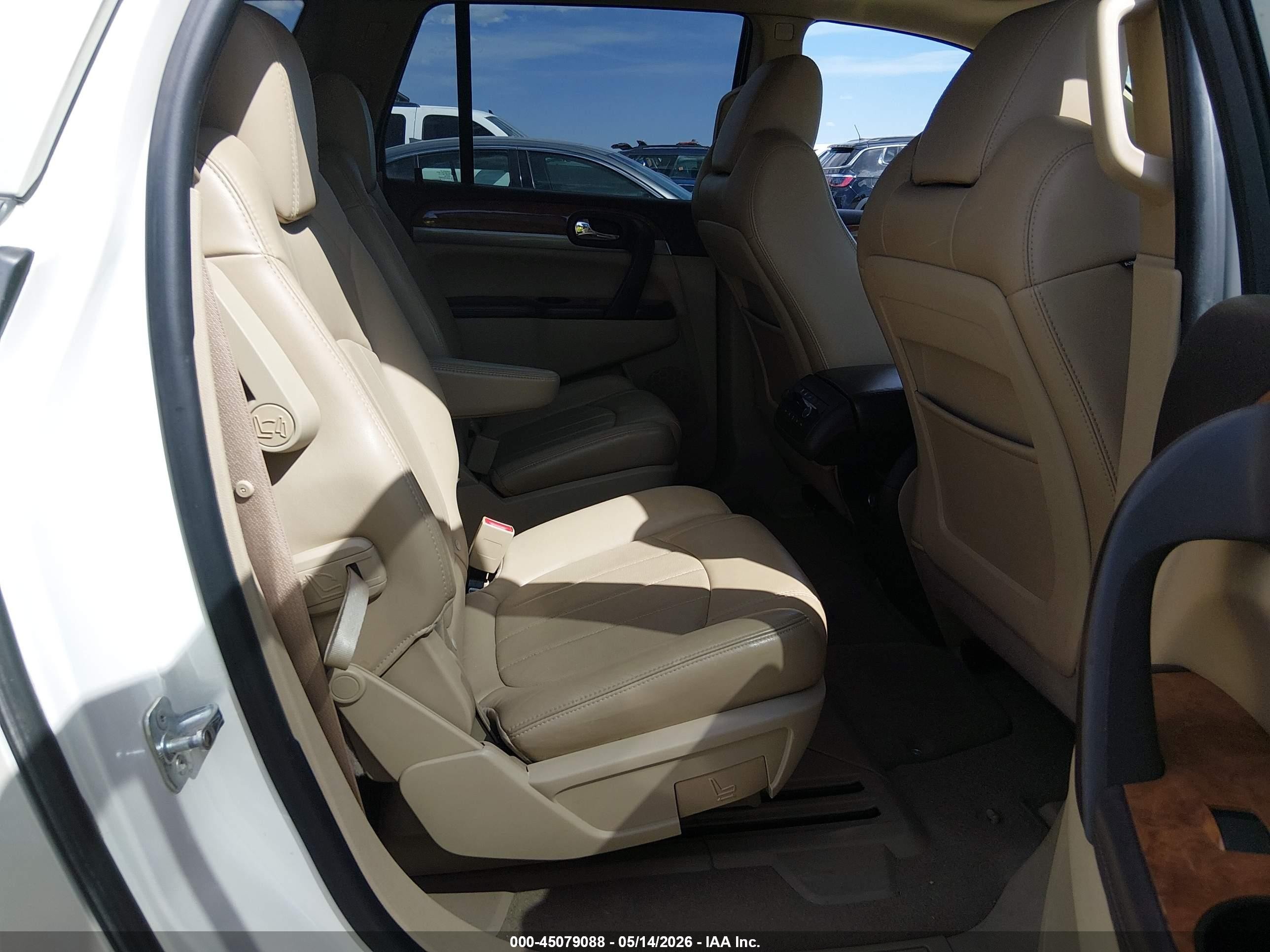 2010 Buick Enclave 1xl White vin: 5GALVBED8AJ254560