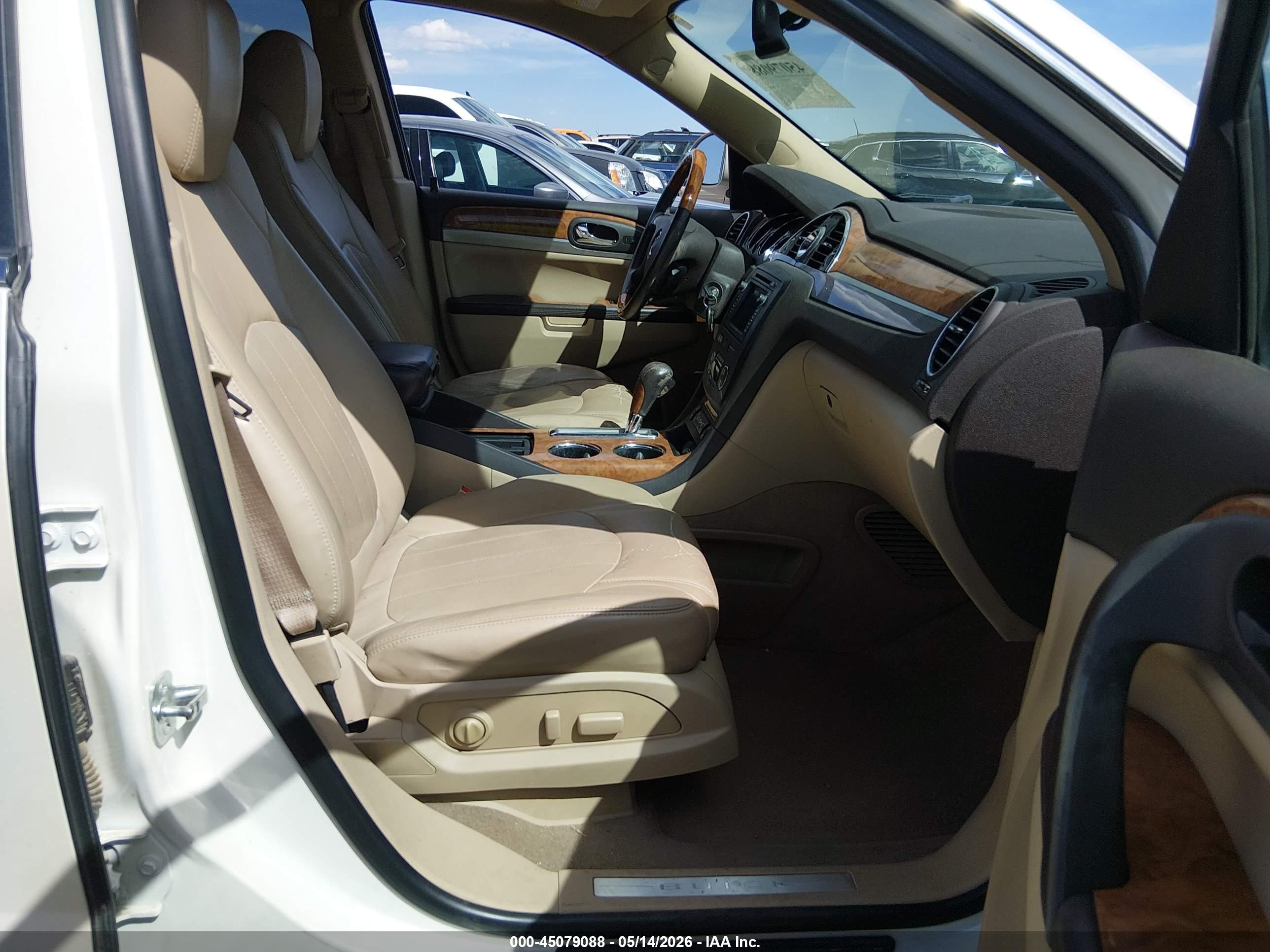 2010 Buick Enclave 1xl White vin: 5GALVBED8AJ254560