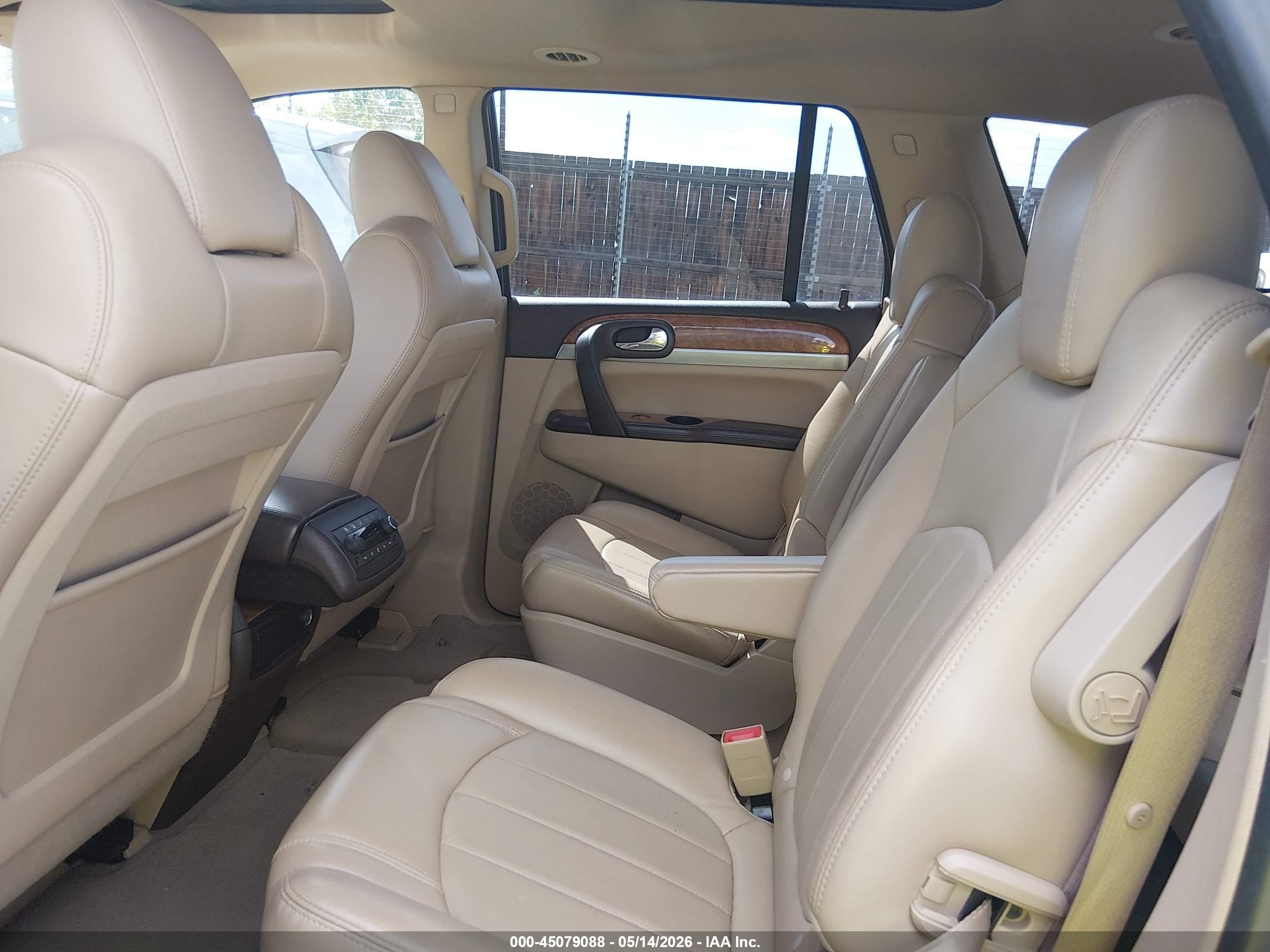 2010 Buick Enclave 1xl White vin: 5GALVBED8AJ254560
