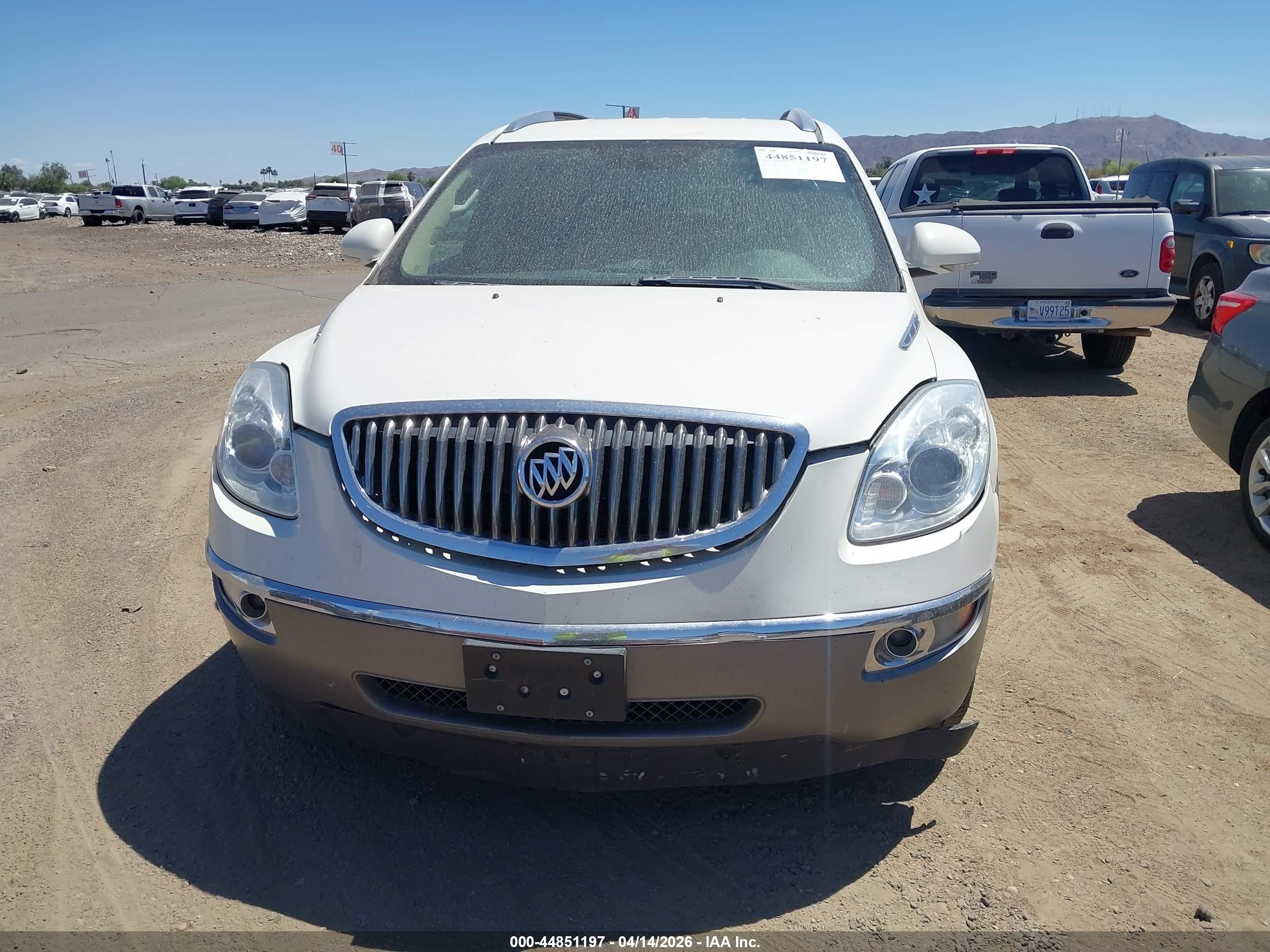 2010 Buick Enclave 1xl White vin: 5GALVBEDXAJ171471
