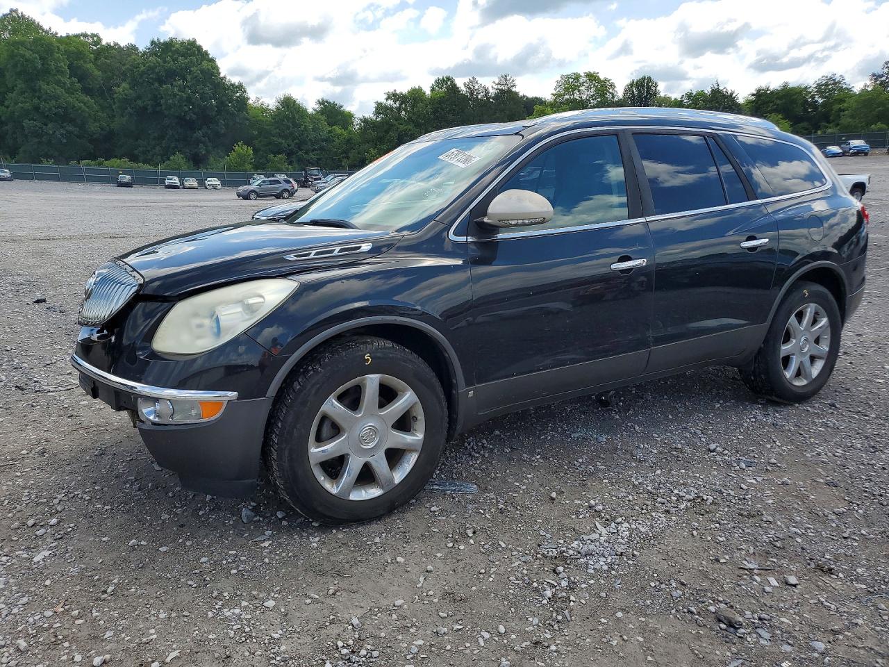 2010 Buick Enclave Cxl Black vin: 5GALVBEDXAJ223634