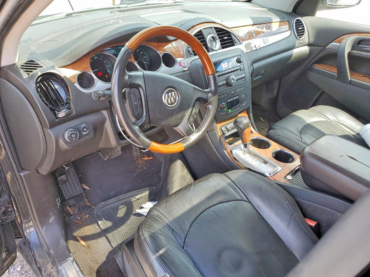2010 Buick Enclave Cxl Black vin: 5GALVBEDXAJ223634