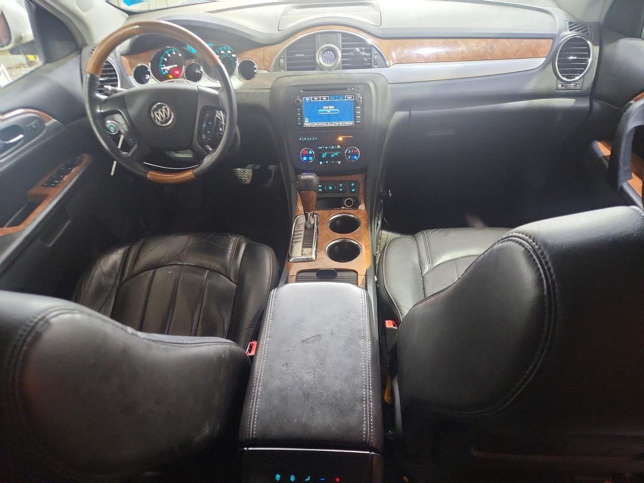 2010 Buick Enclave Cxl White vin: 5GALVCED0AJ150893