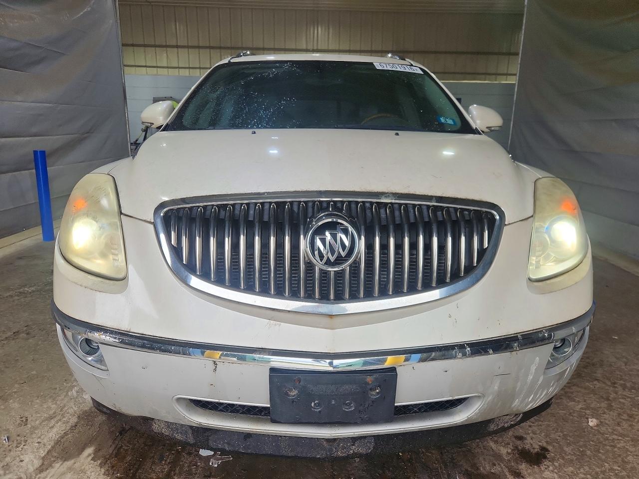 2010 Buick Enclave Cxl White vin: 5GALVCED0AJ150893