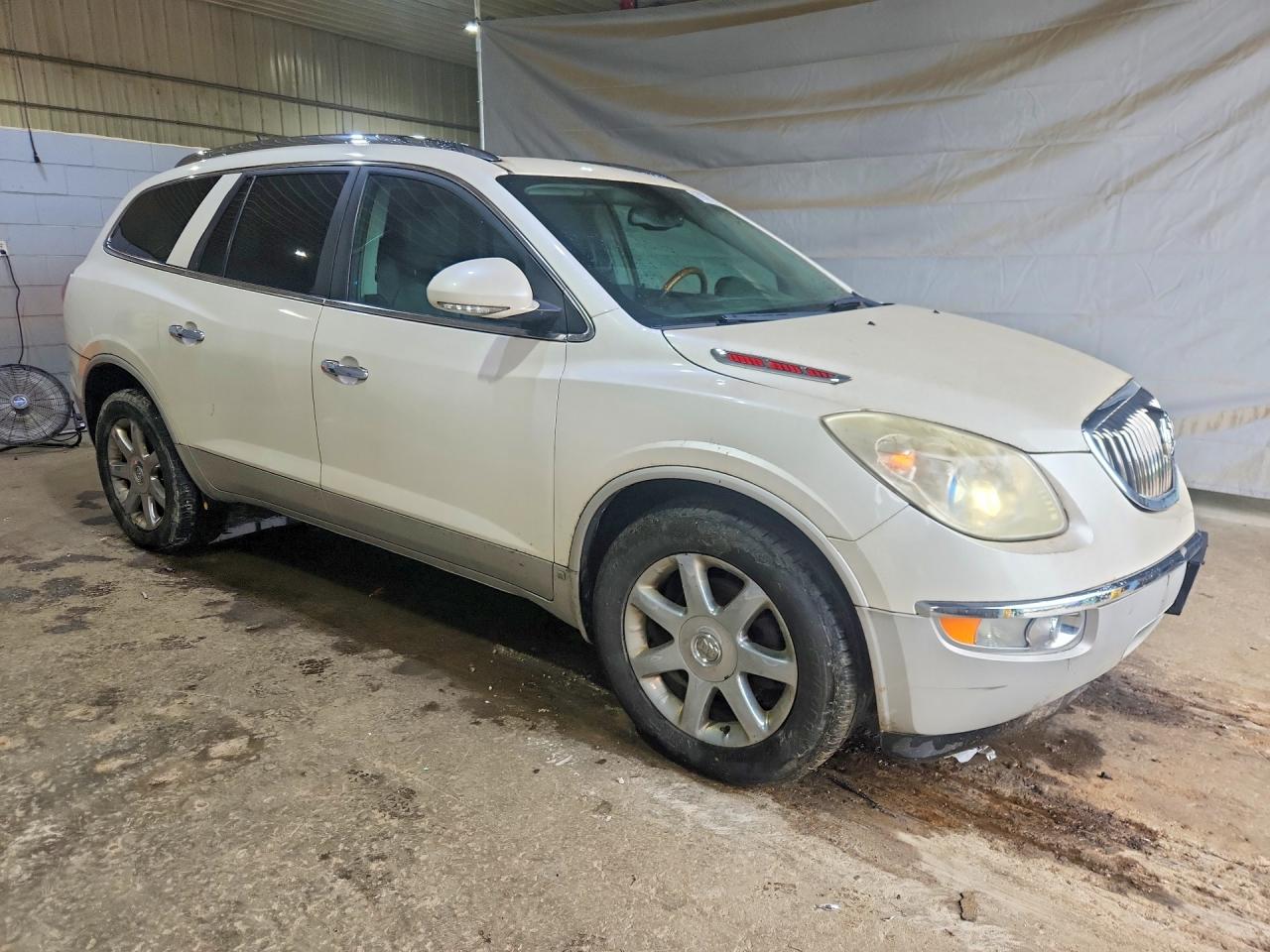 2010 Buick Enclave Cxl White vin: 5GALVCED0AJ150893