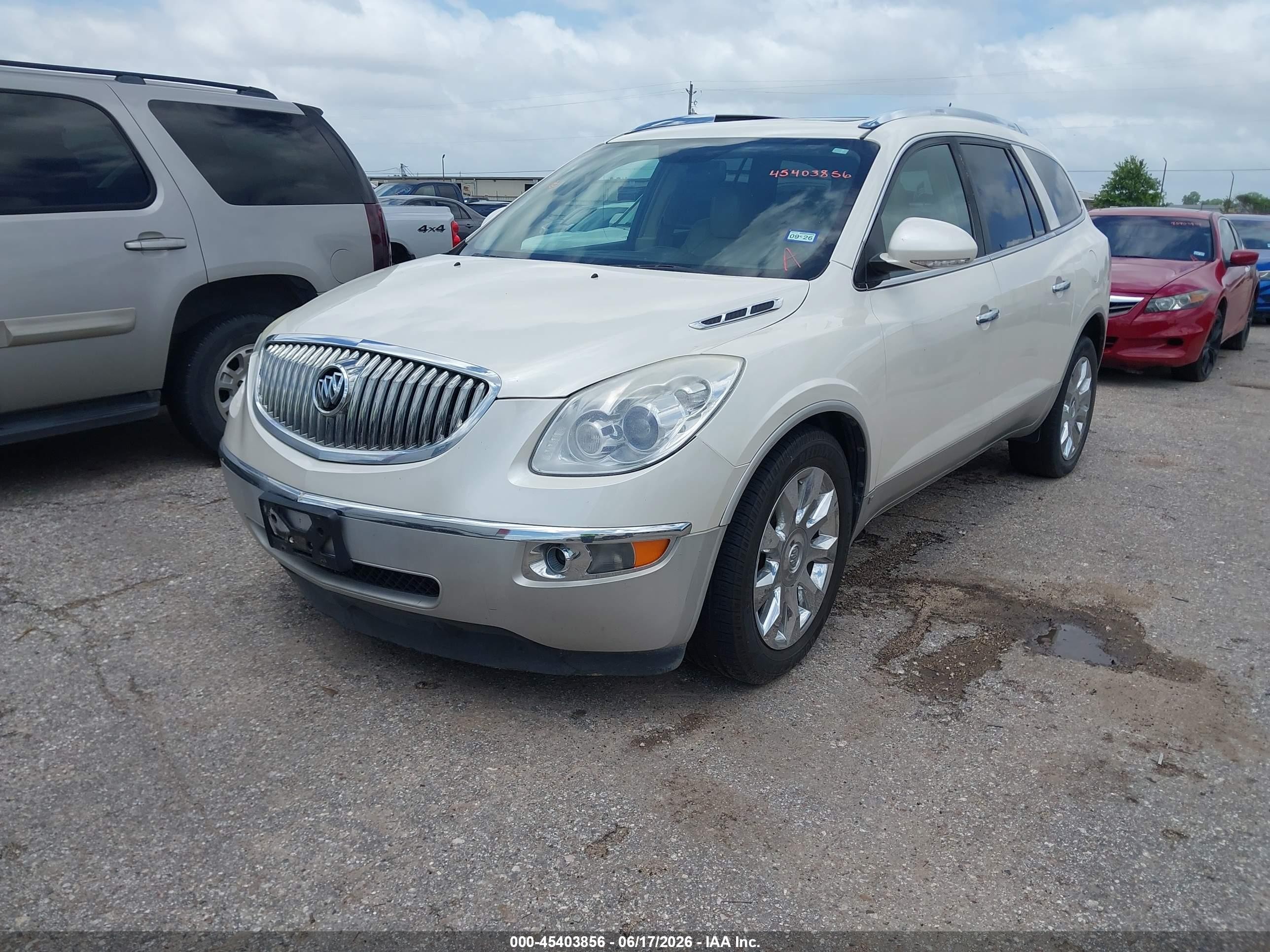 2010 Buick Enclave 2xl Cream vin: 5GALVCED0AJ153566