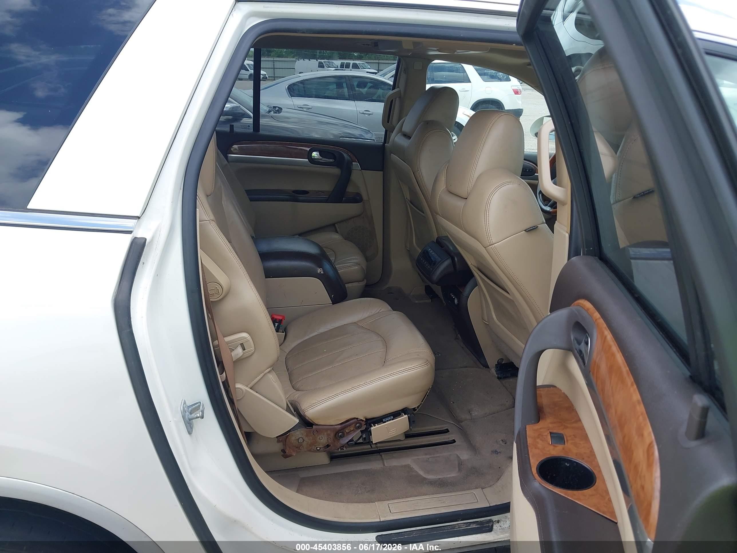 2010 Buick Enclave 2xl Cream vin: 5GALVCED0AJ153566