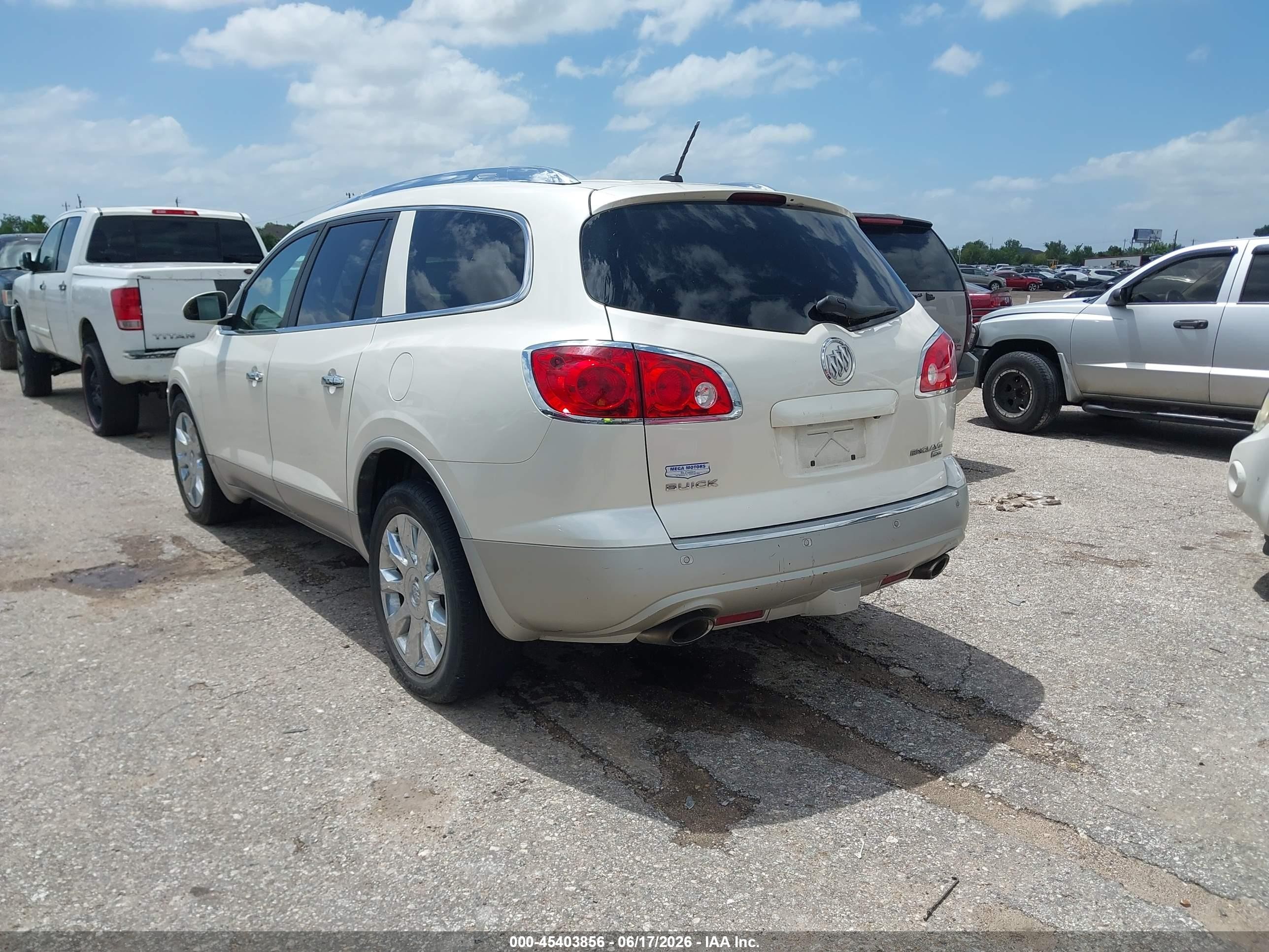 2010 Buick Enclave 2xl Cream vin: 5GALVCED0AJ153566