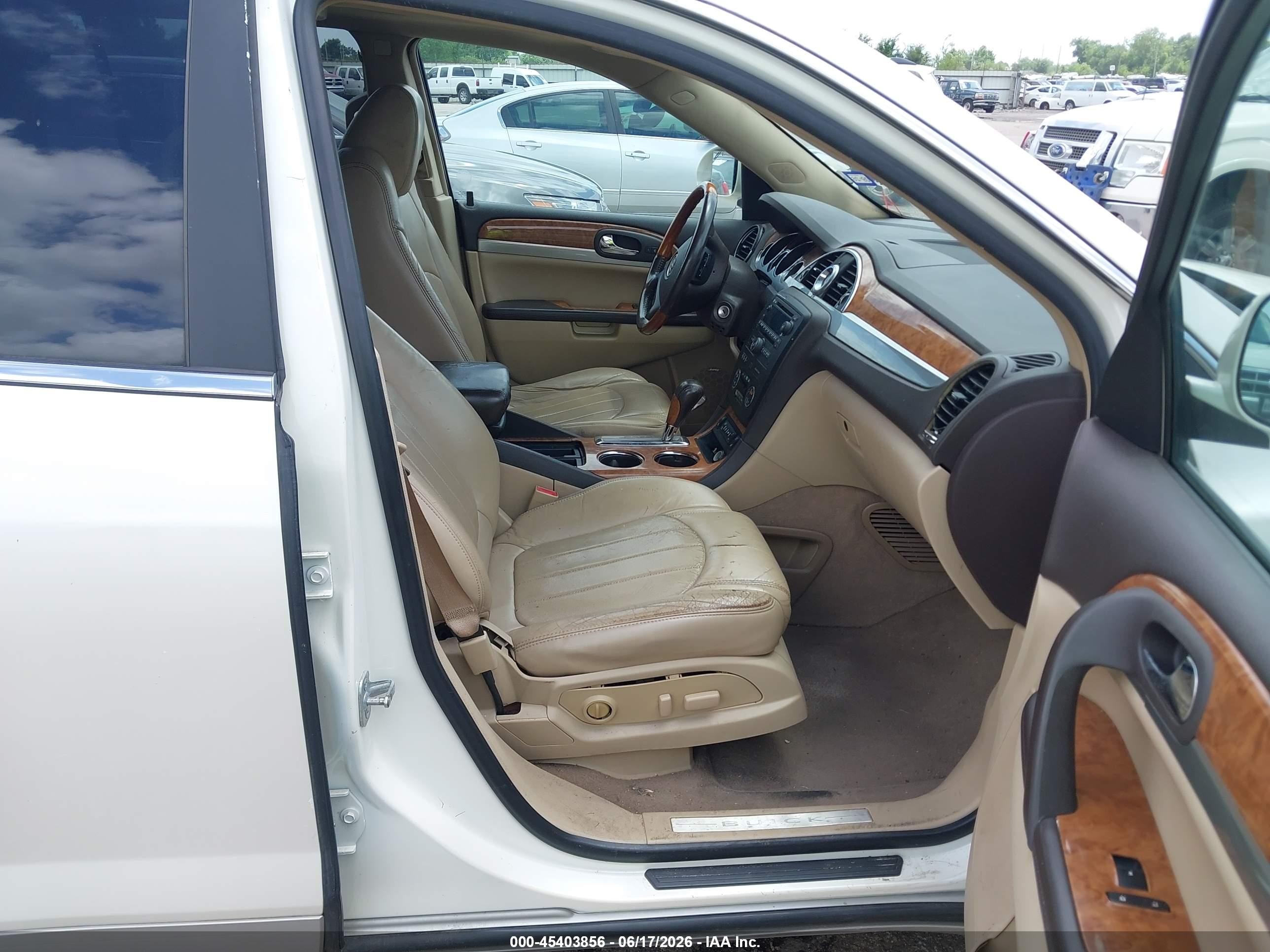 2010 Buick Enclave 2xl Cream vin: 5GALVCED0AJ153566