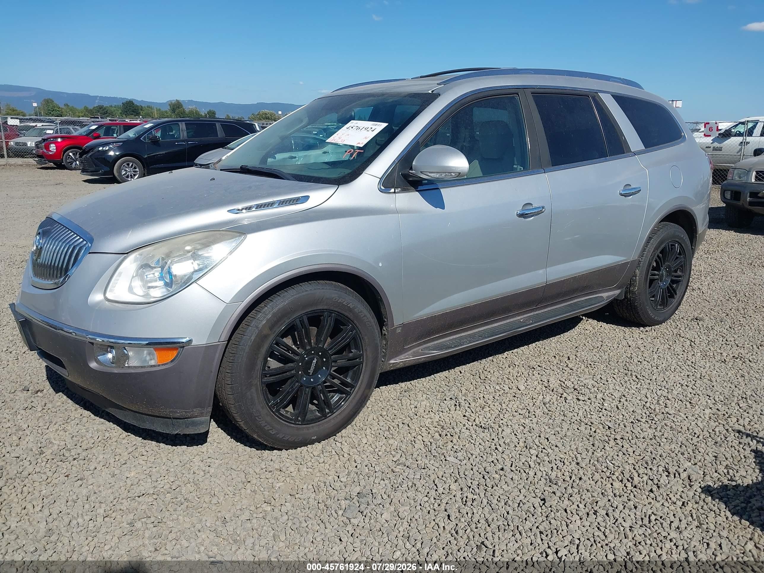 2010 Buick Enclave 2xl Silver vin: 5GALVCED1AJ219977