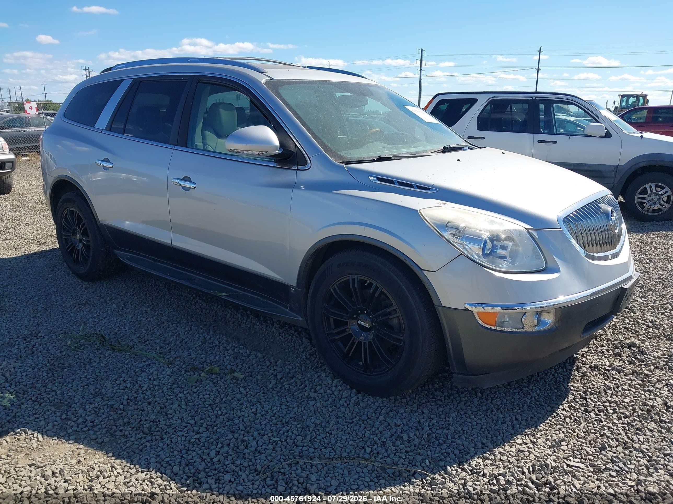 2010 Buick Enclave 2xl Silver vin: 5GALVCED1AJ219977