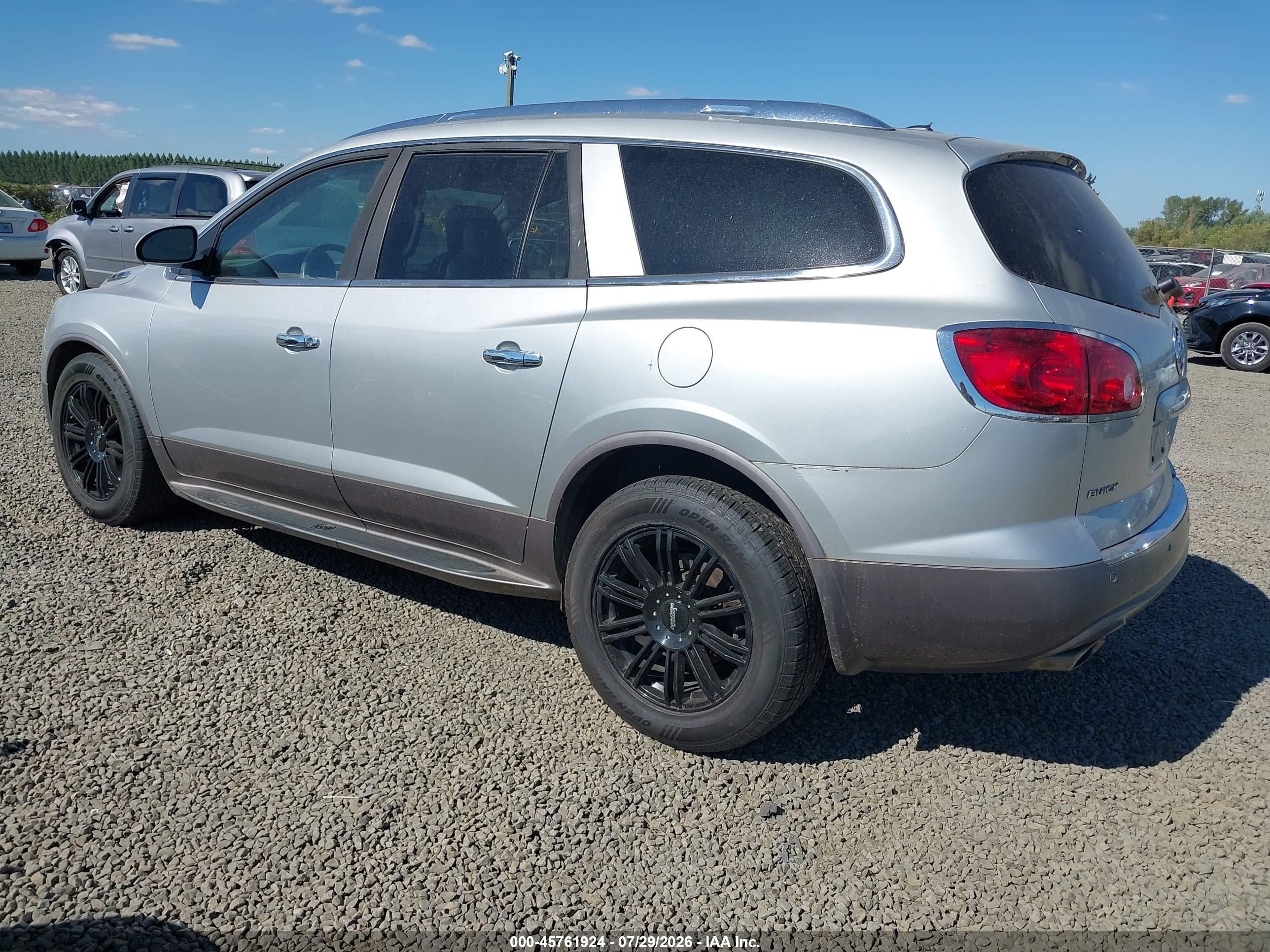 2010 Buick Enclave 2xl Silver vin: 5GALVCED1AJ219977