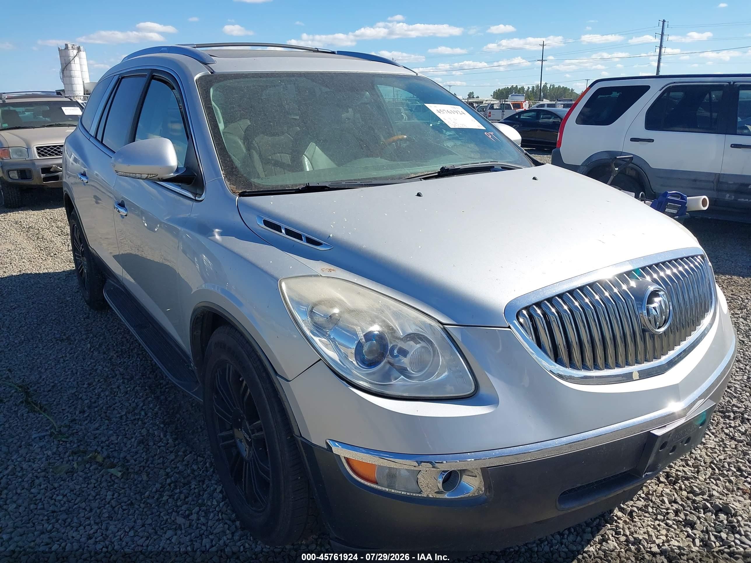 2010 Buick Enclave 2xl Silver vin: 5GALVCED1AJ219977