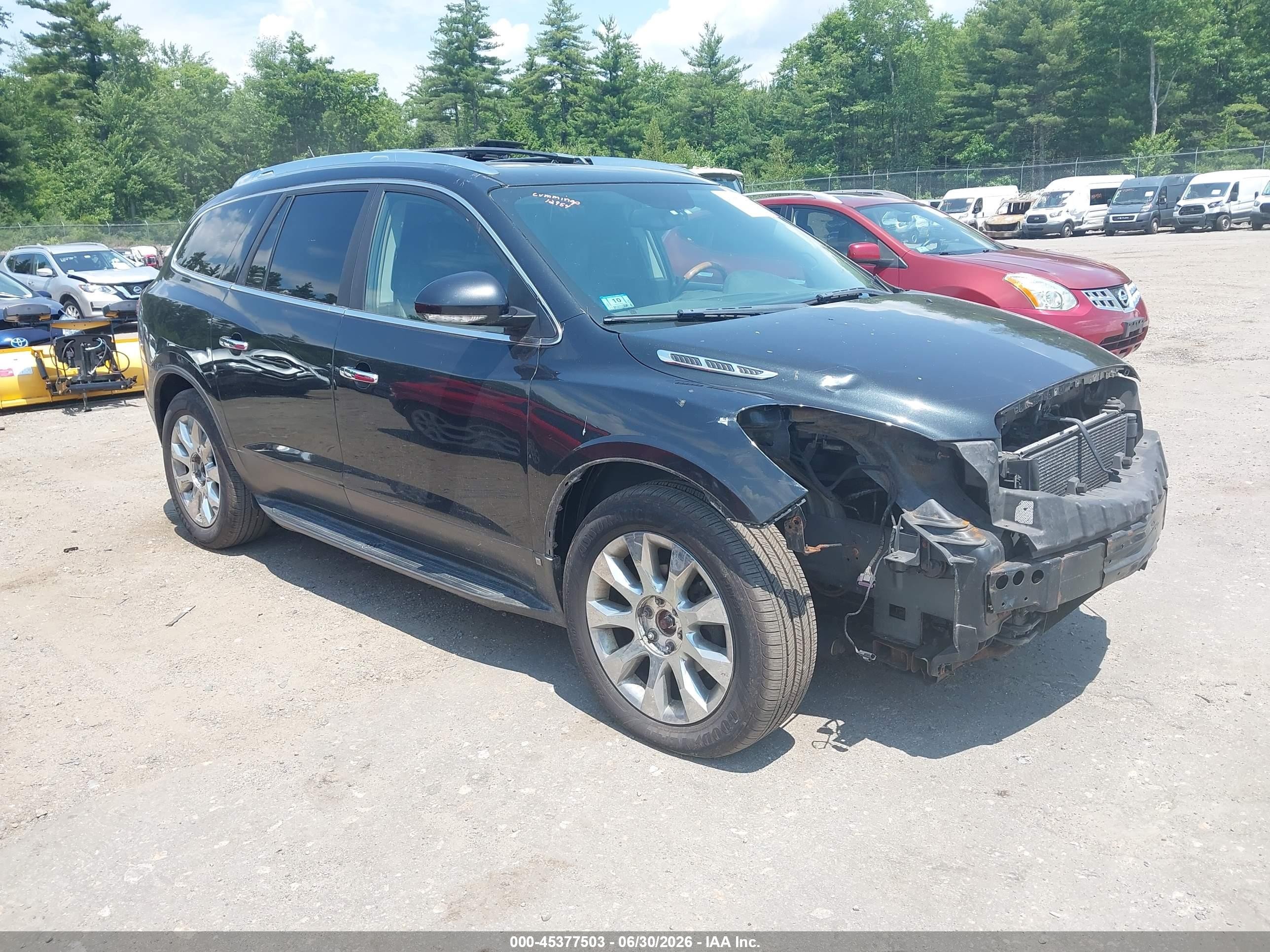 2010 Buick Enclave 2xl Black vin: 5GALVCED3AJ103647