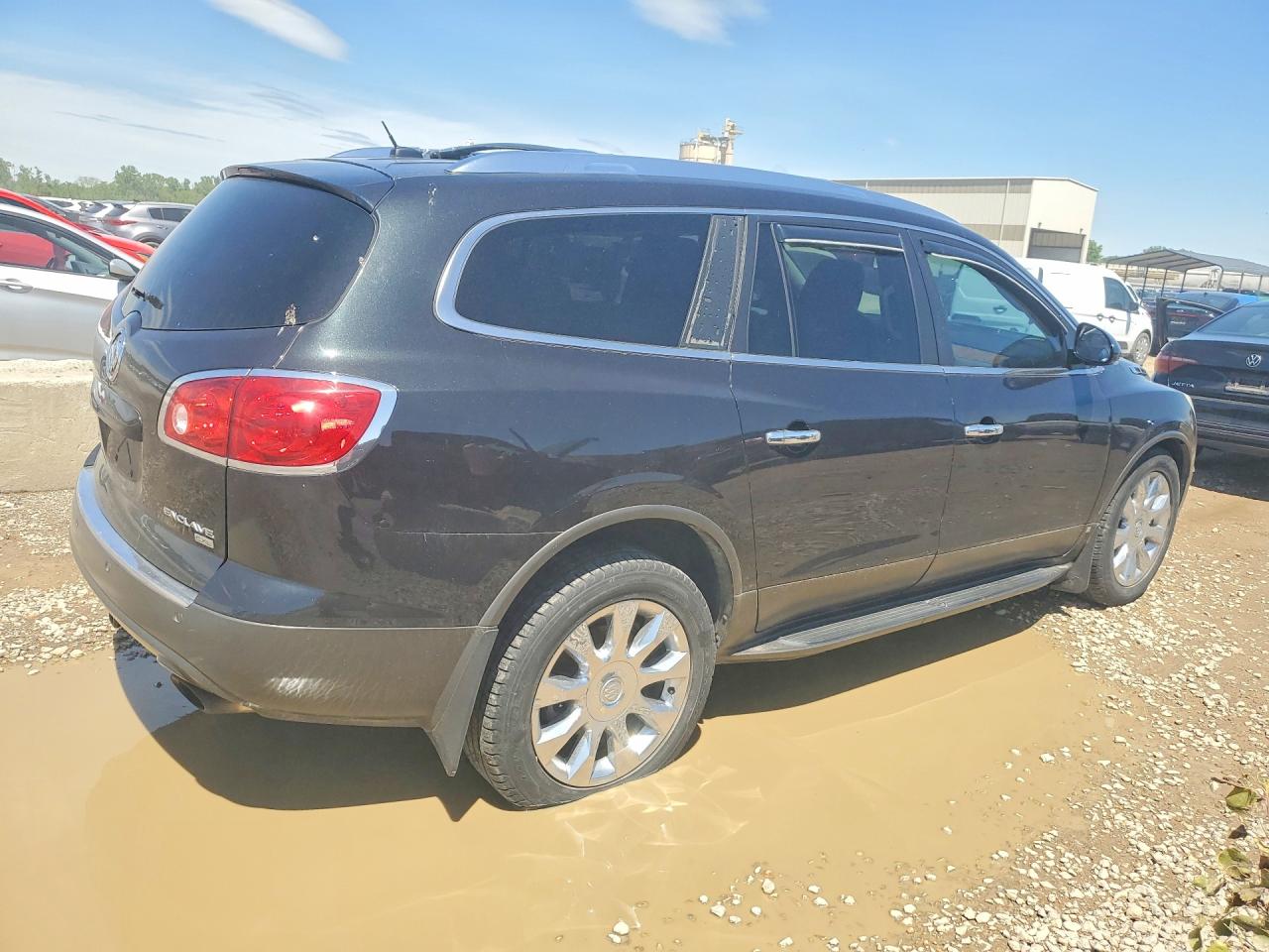2010 Buick Enclave Cxl Black vin: 5GALVCED6AJ137307