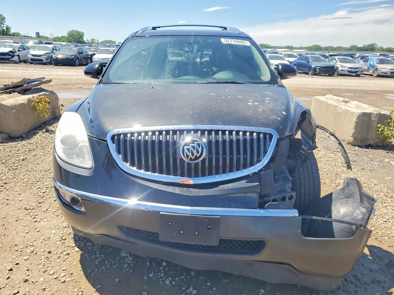 2010 Buick Enclave Cxl Black vin: 5GALVCED6AJ137307