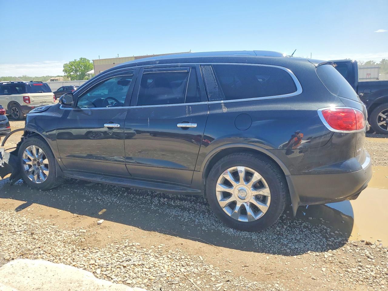 2010 Buick Enclave Cxl Black vin: 5GALVCED6AJ137307