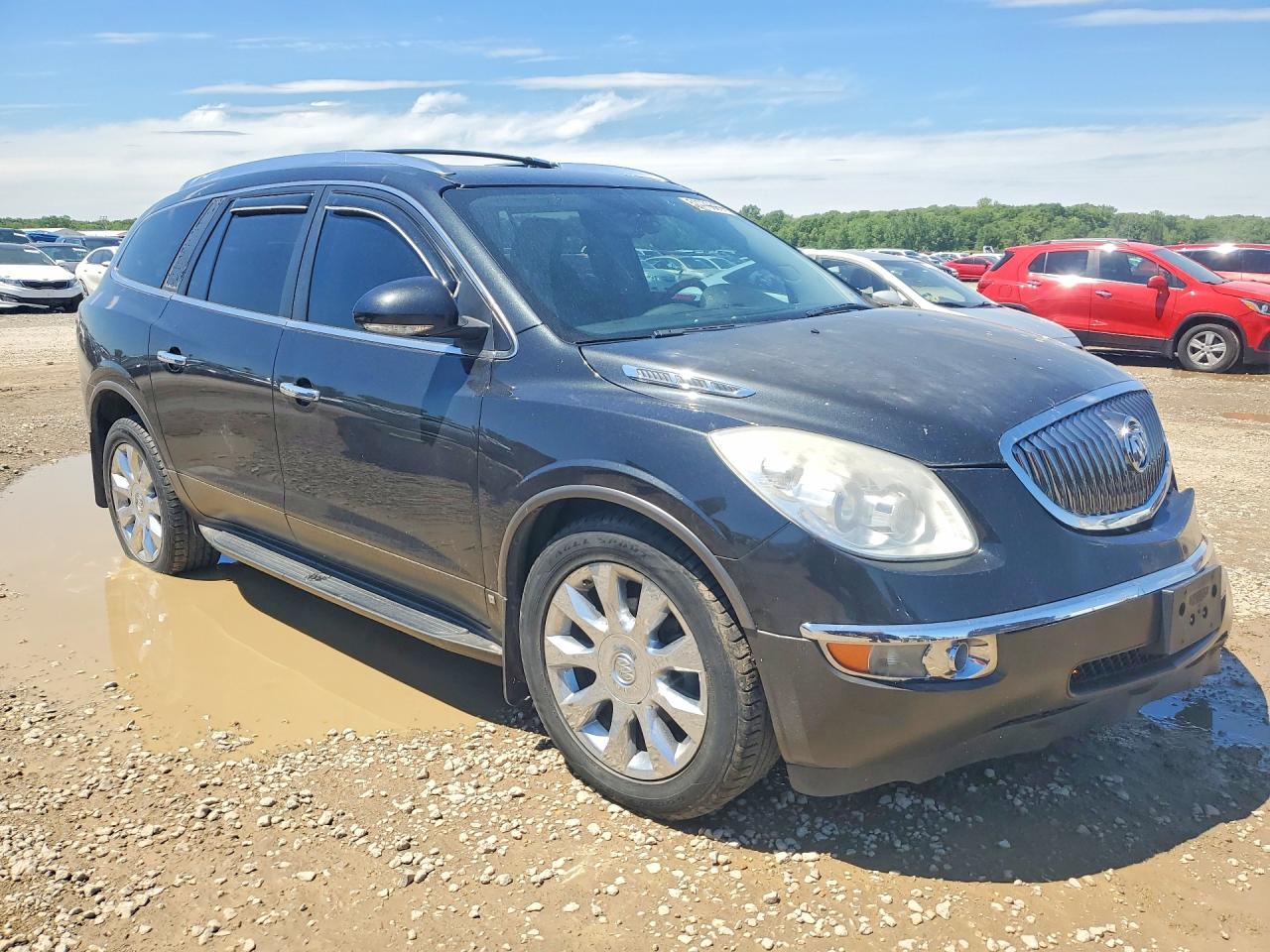 2010 Buick Enclave Cxl Black vin: 5GALVCED6AJ137307