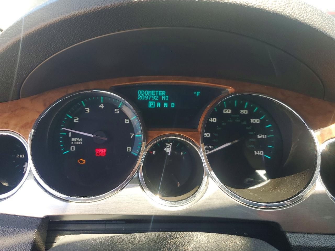 2010 Buick Enclave Cxl Black vin: 5GALVCED6AJ137307