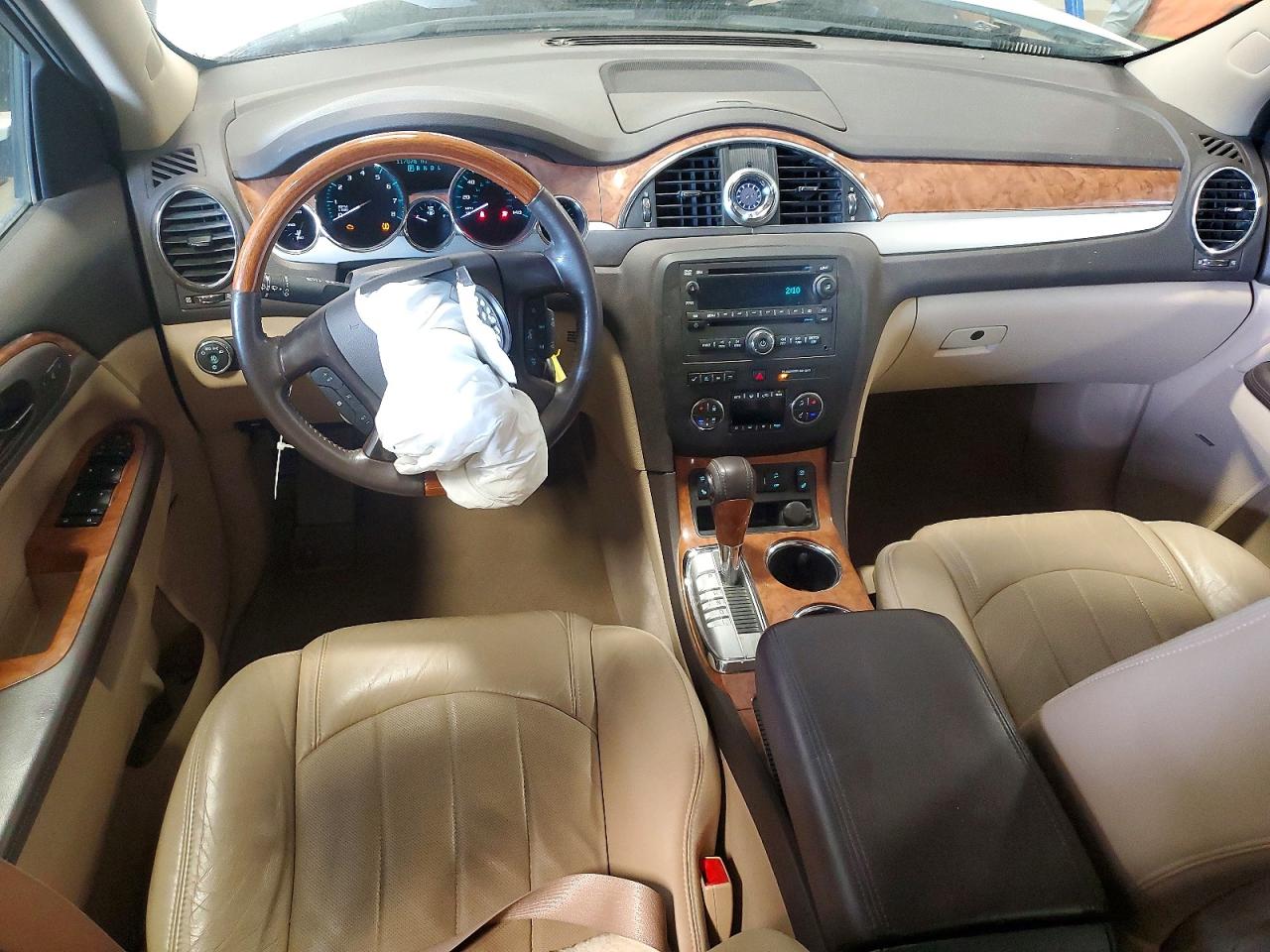 2010 Buick Enclave Cxl White vin: 5GALVCED6AJ249279