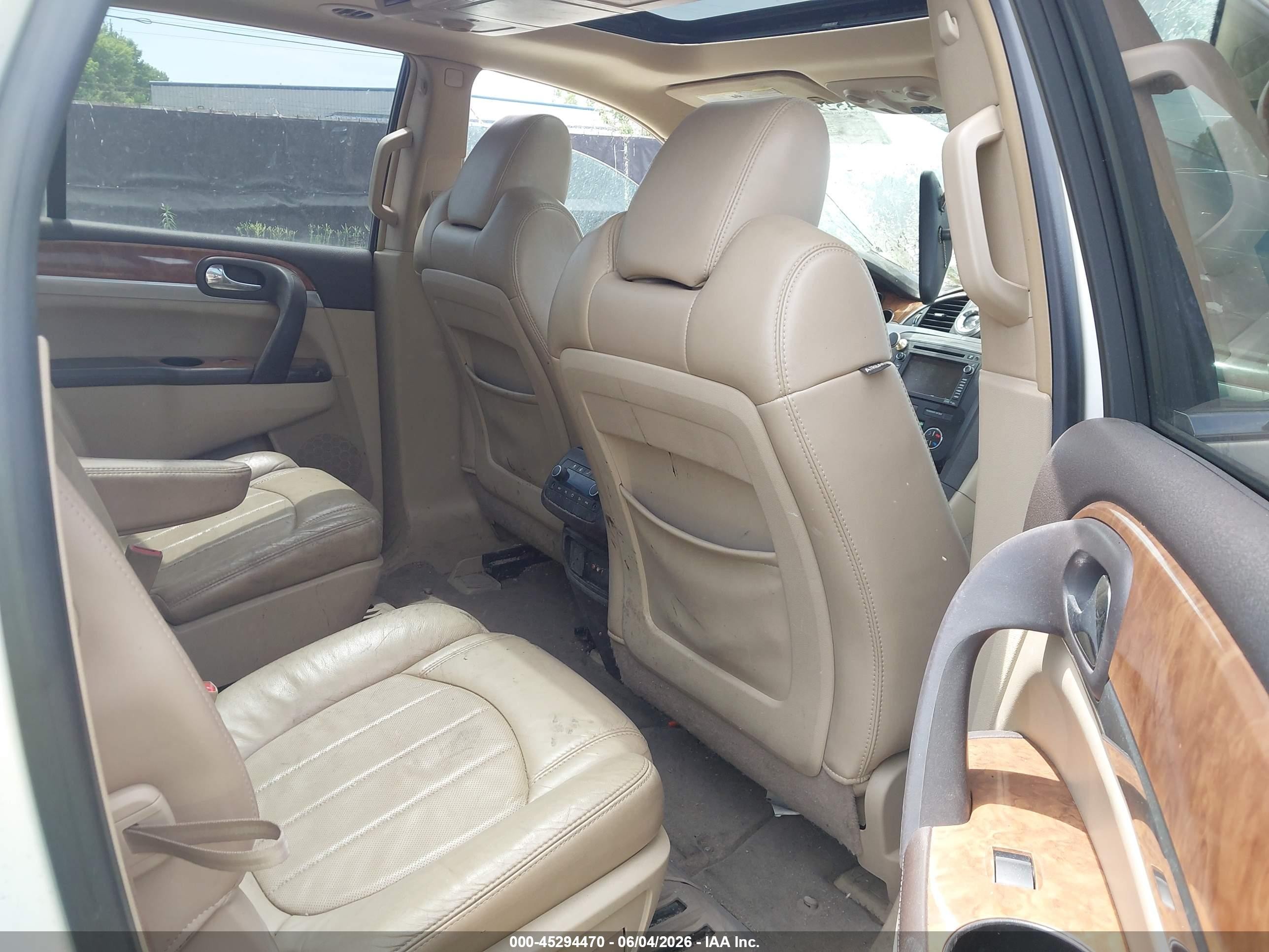 2010 Buick Enclave 2xl Cream vin: 5GALVCED7AJ147411