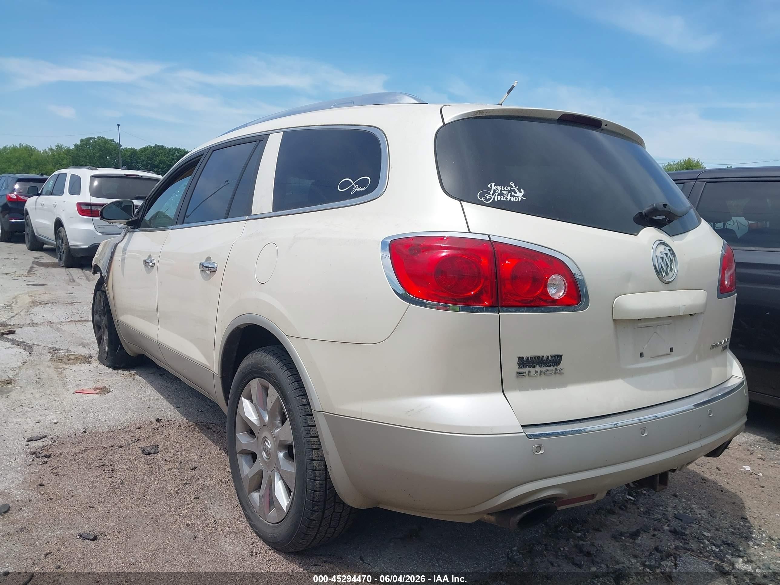 2010 Buick Enclave 2xl Cream vin: 5GALVCED7AJ147411
