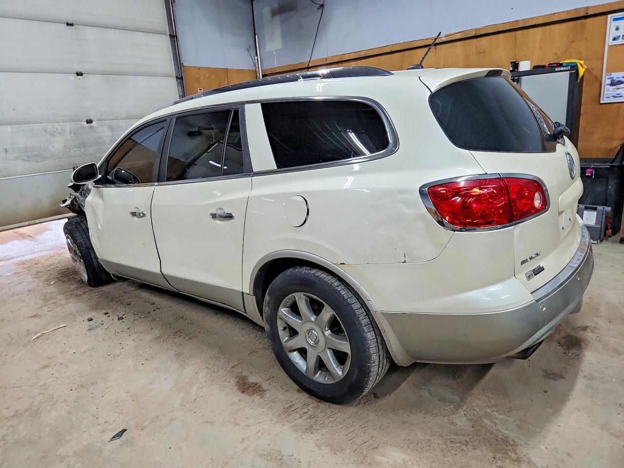 2010 Buick Enclave Cxl White vin: 5GALVCED8AJ147501
