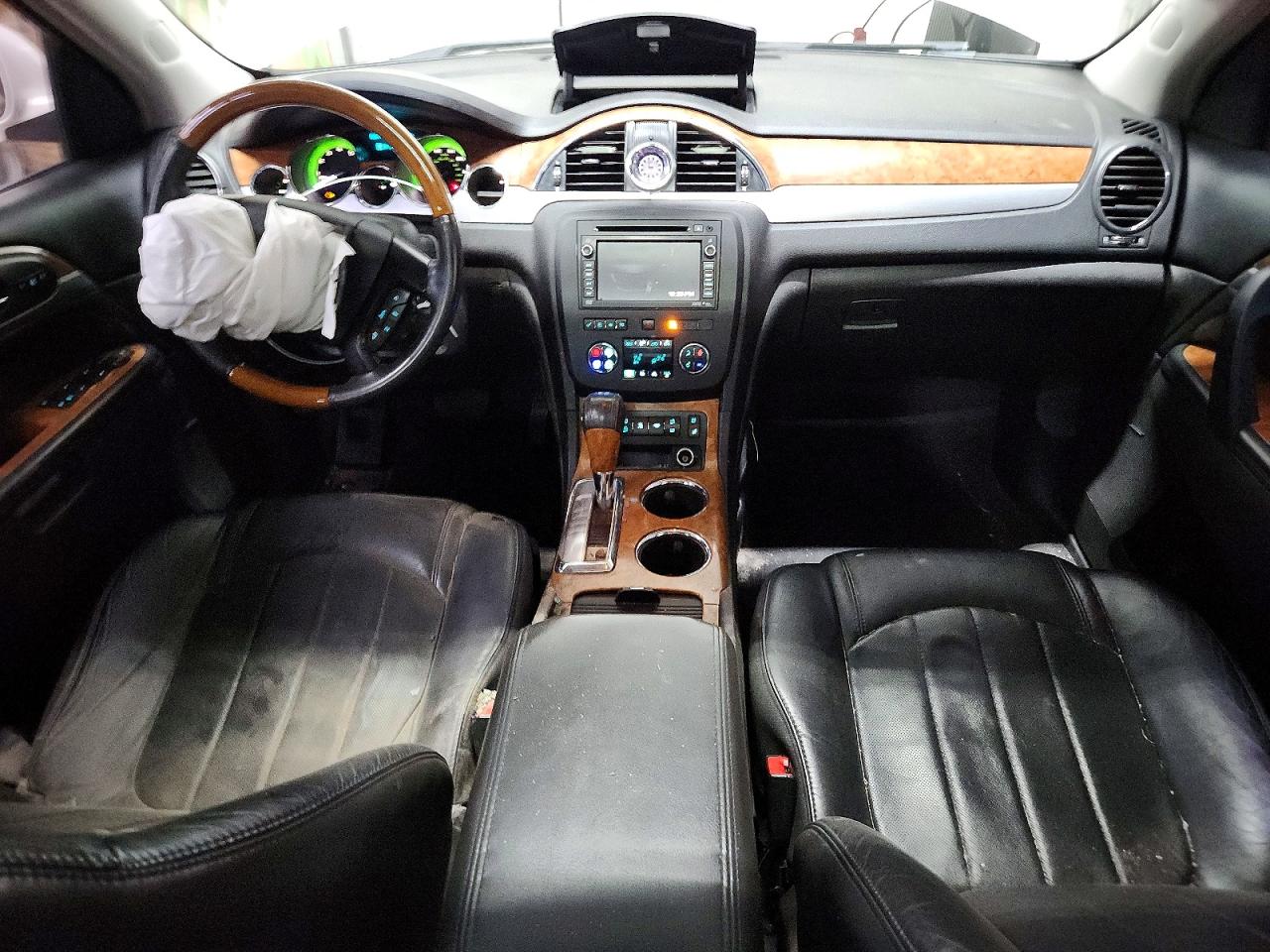 2010 Buick Enclave Cxl White vin: 5GALVCED8AJ147501