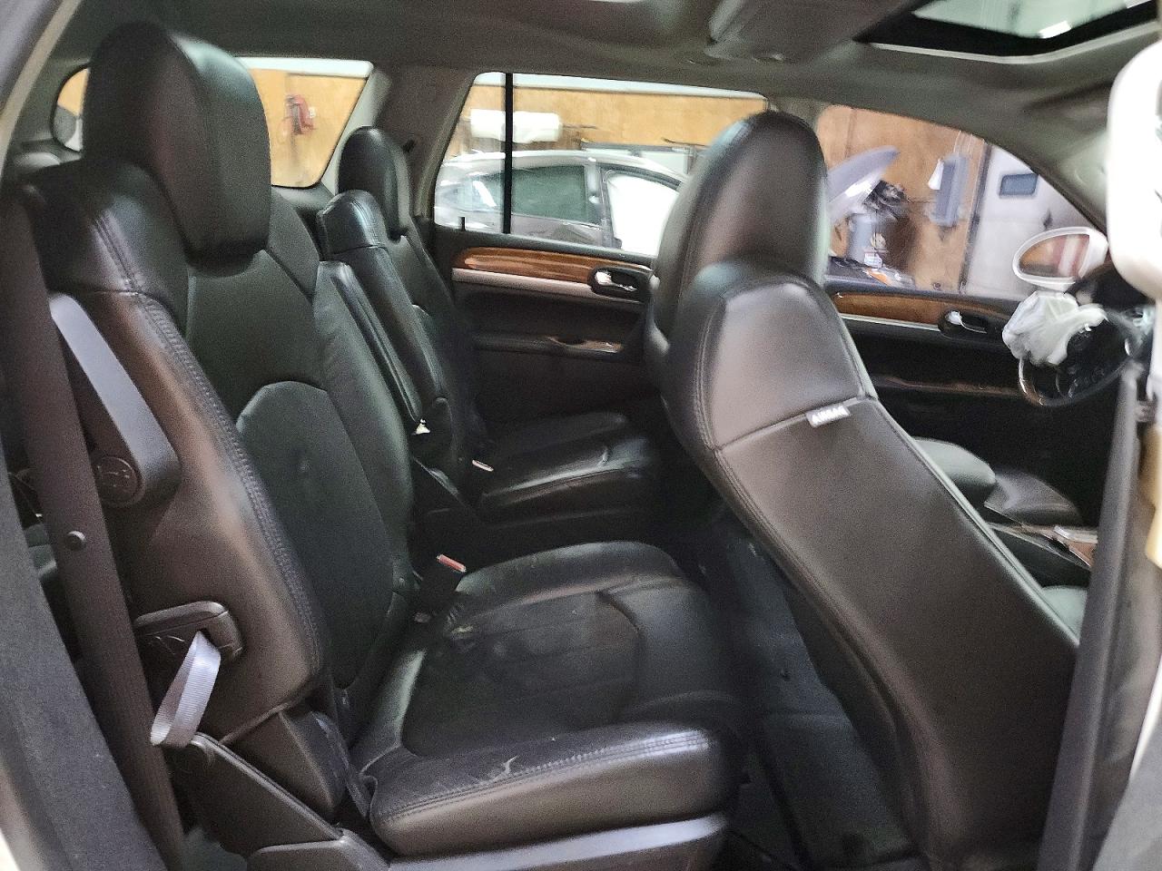 2010 Buick Enclave Cxl White vin: 5GALVCED8AJ147501