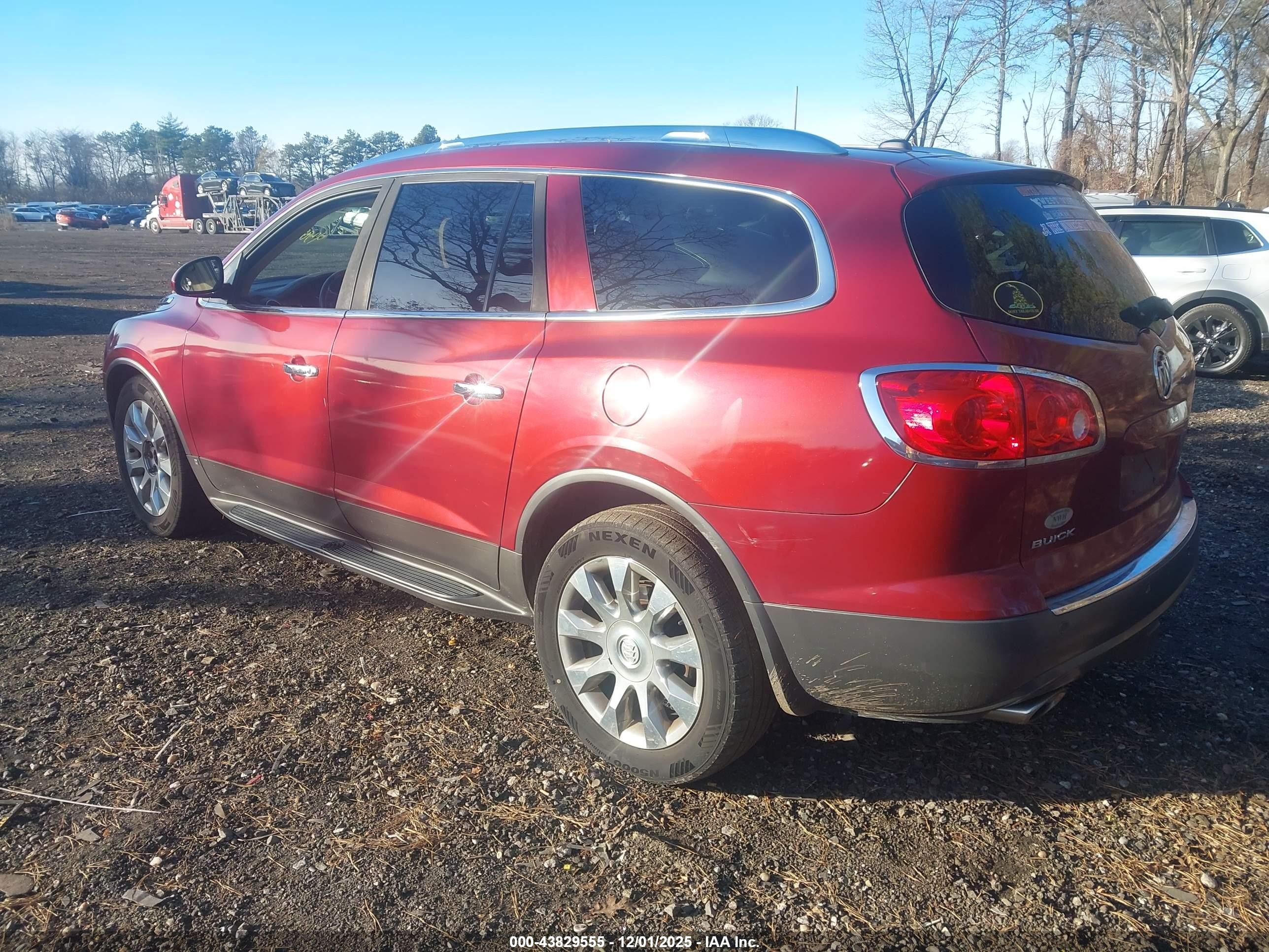 2010 Buick Enclave 2xl Red vin: 5GALVCED8AJ178554