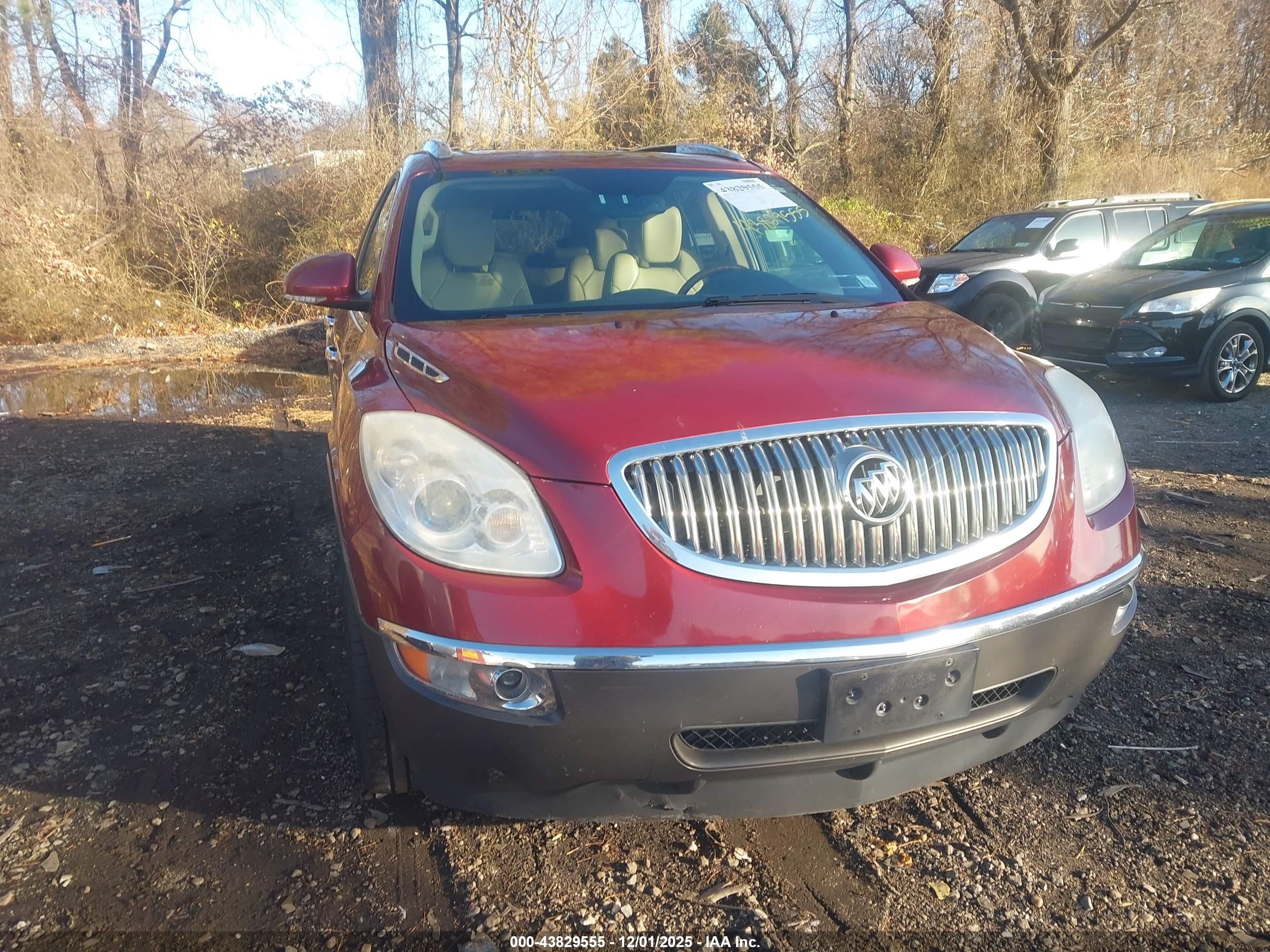 2010 Buick Enclave 2xl Red vin: 5GALVCED8AJ178554