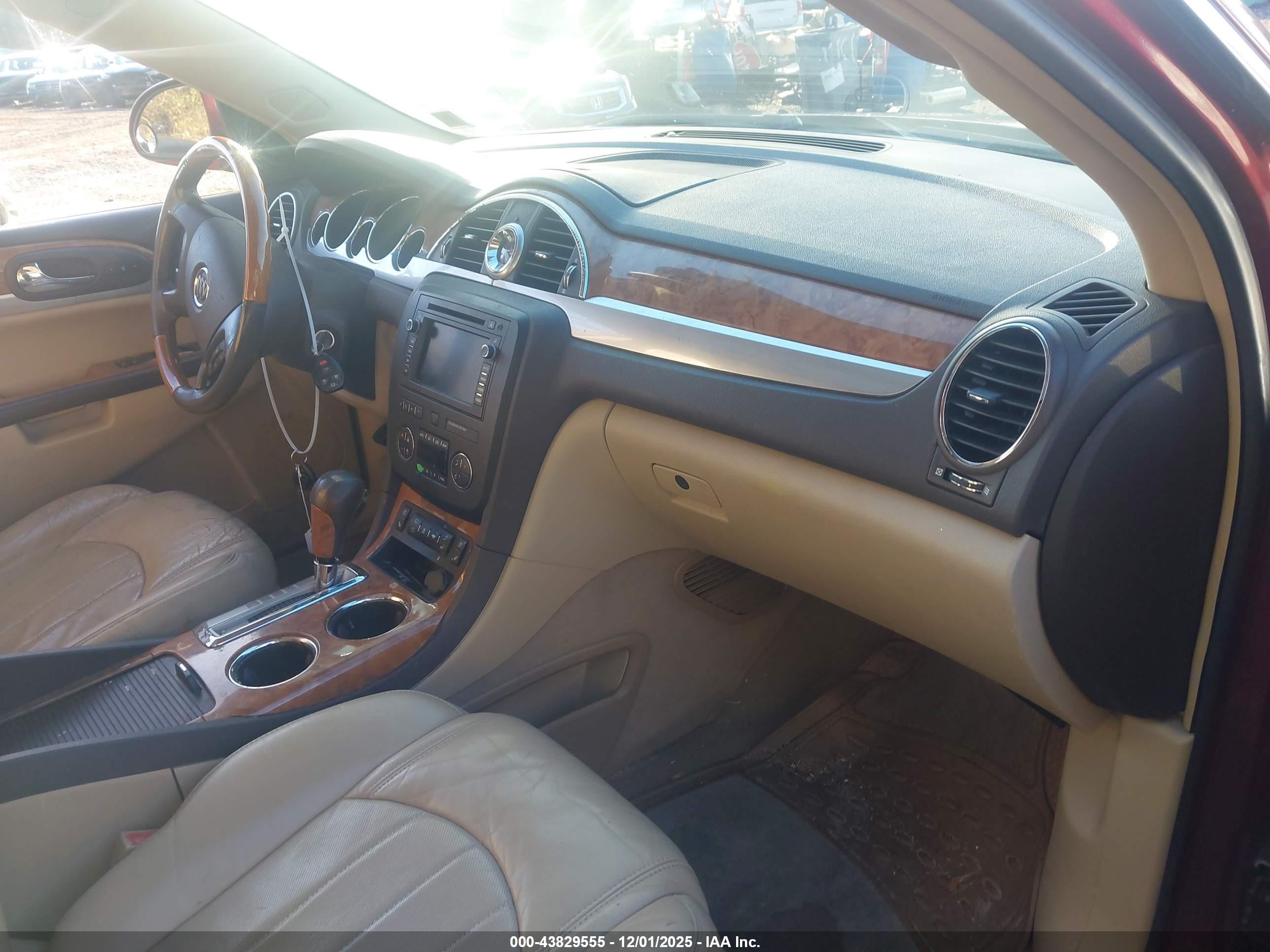 2010 Buick Enclave 2xl Red vin: 5GALVCED8AJ178554